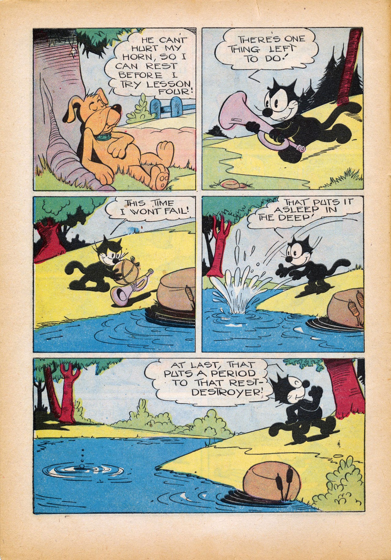 Read online Felix the Cat (1948) comic -  Issue #12 - 12