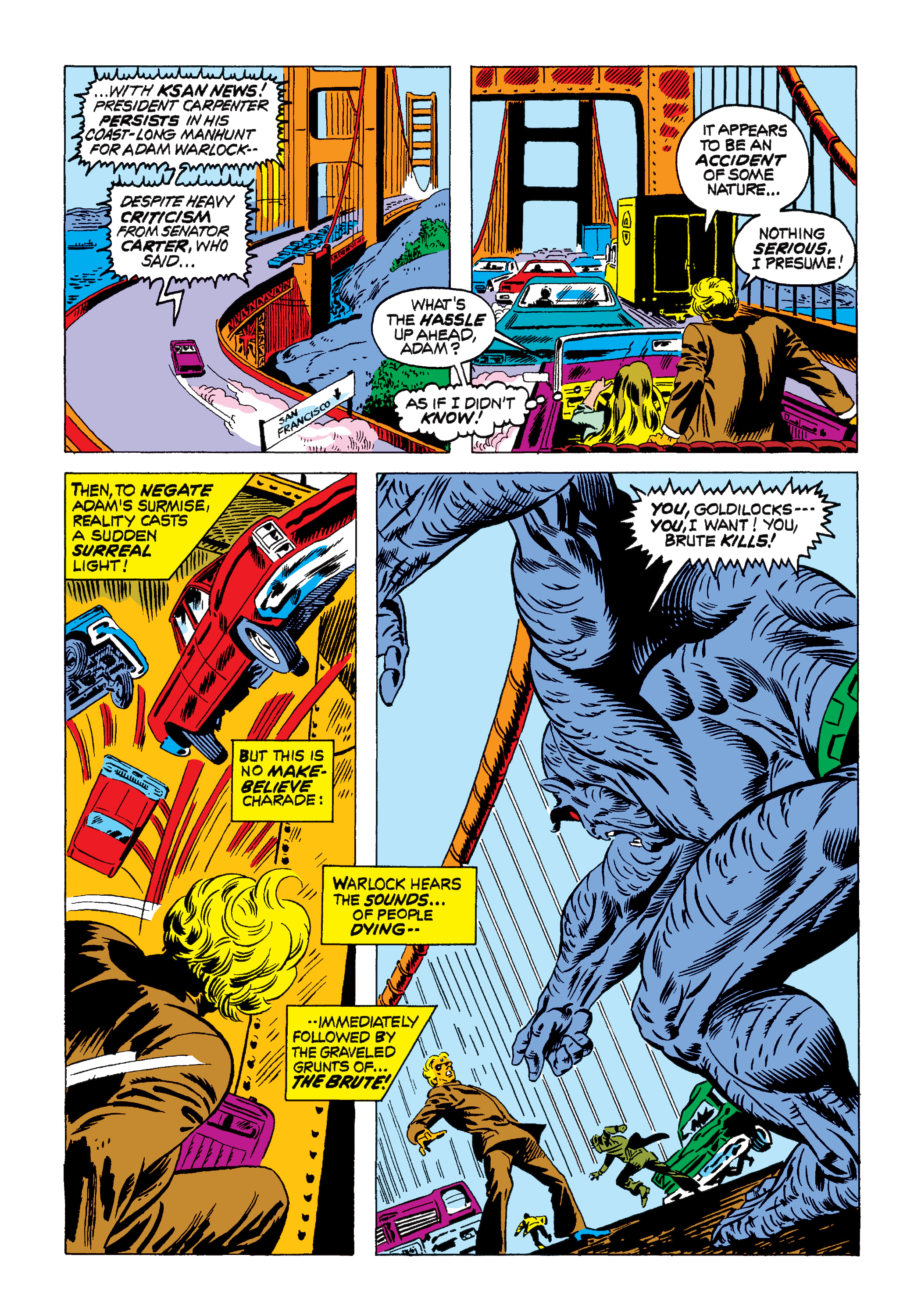 Read online Marvel Masterworks: Warlock comic -  Issue # TPB 1 (Part 2) - 73