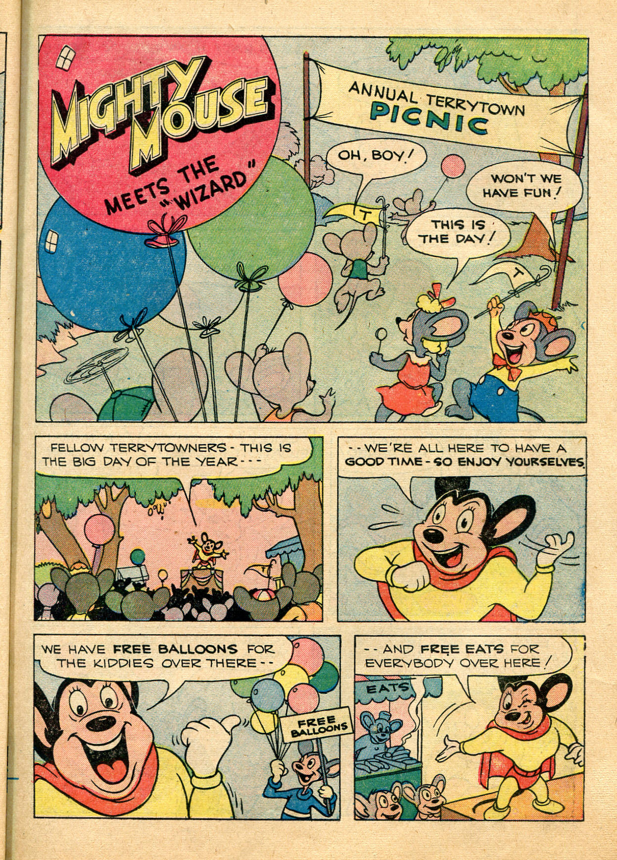 Read online Paul Terry's Mighty Mouse Comics comic -  Issue #25 - 11