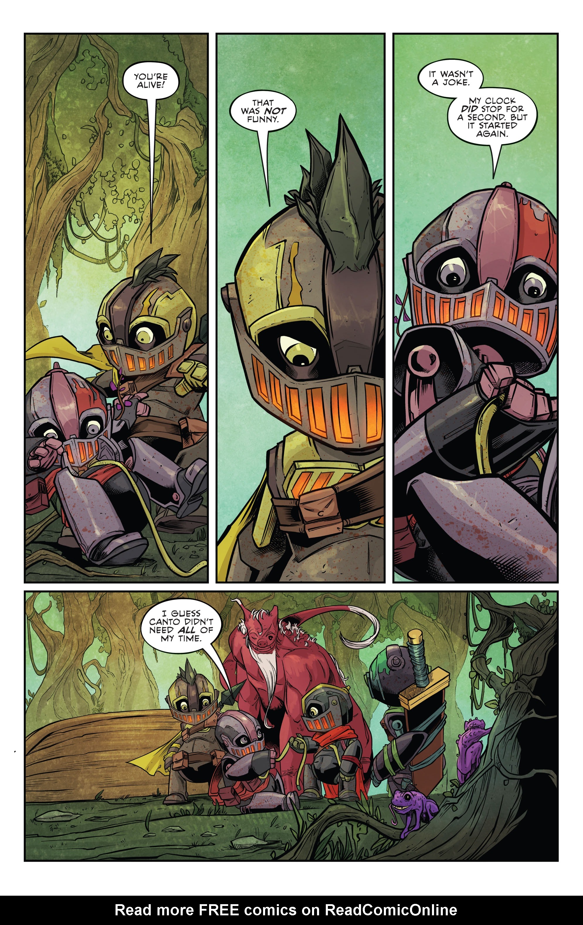 Read online Canto II: The Hollow Men comic -  Issue #3 - 10