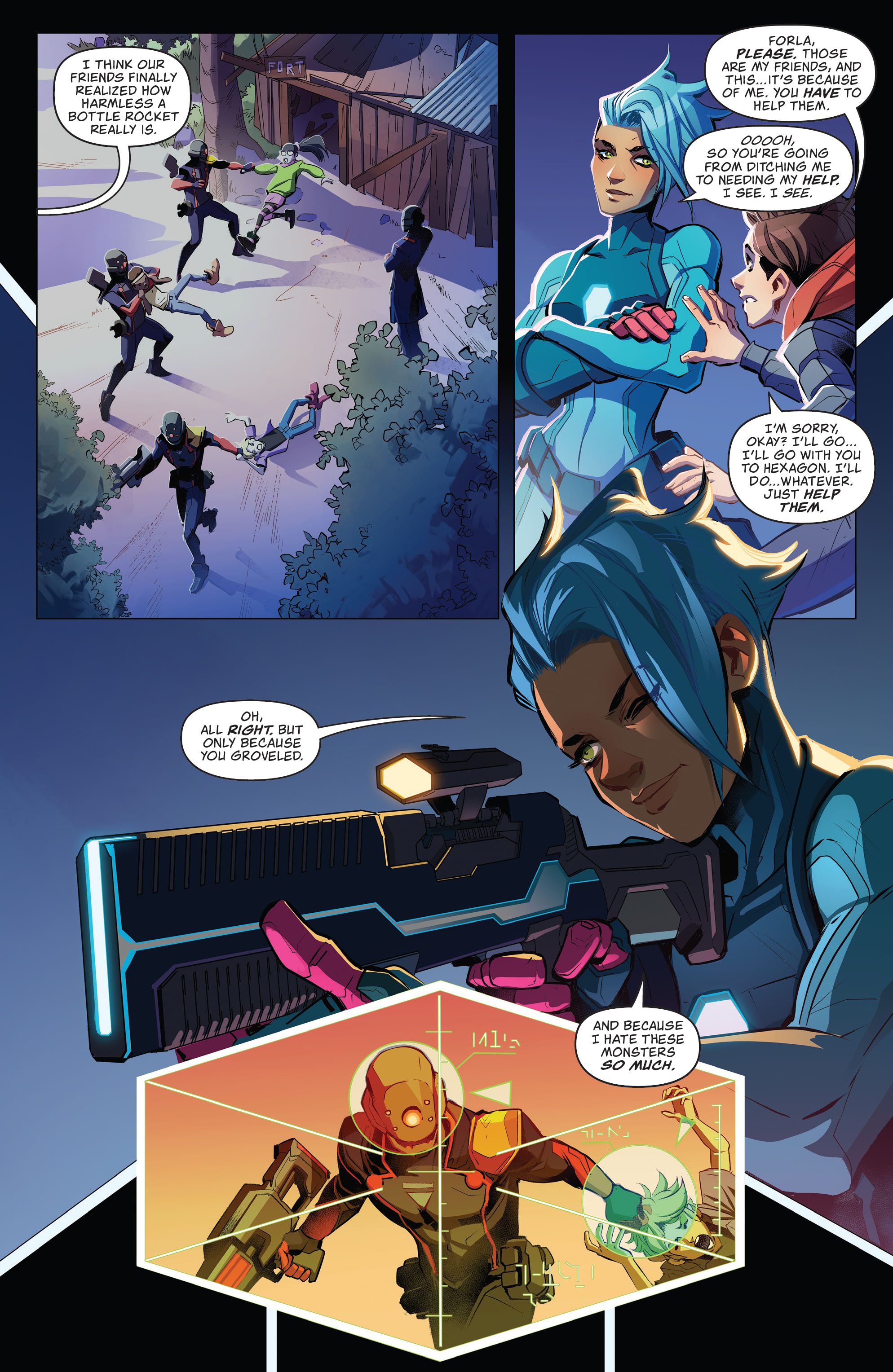 Read online Hexagon comic -  Issue #3 - 20