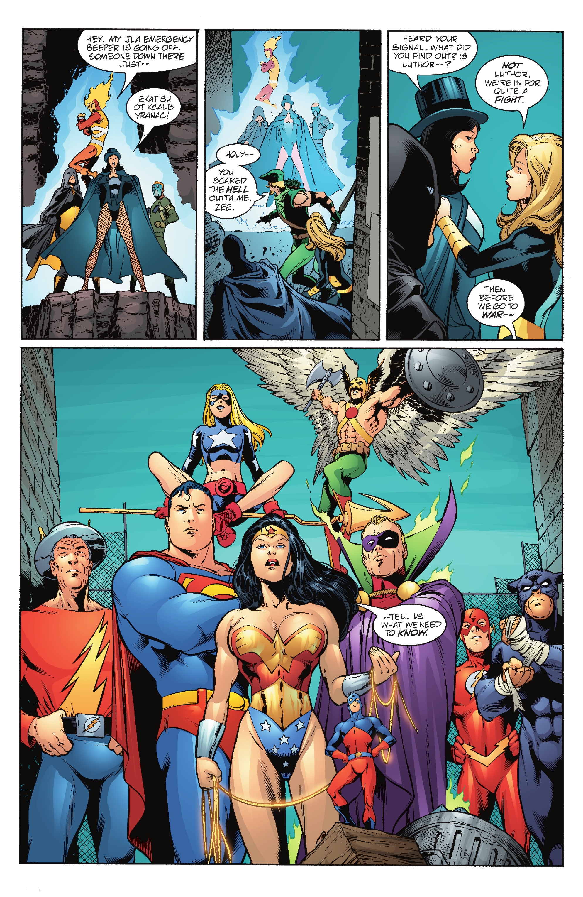 Read online JLA/JSA: Virtue and Vice comic -  Issue # _2023 Edition - 71
