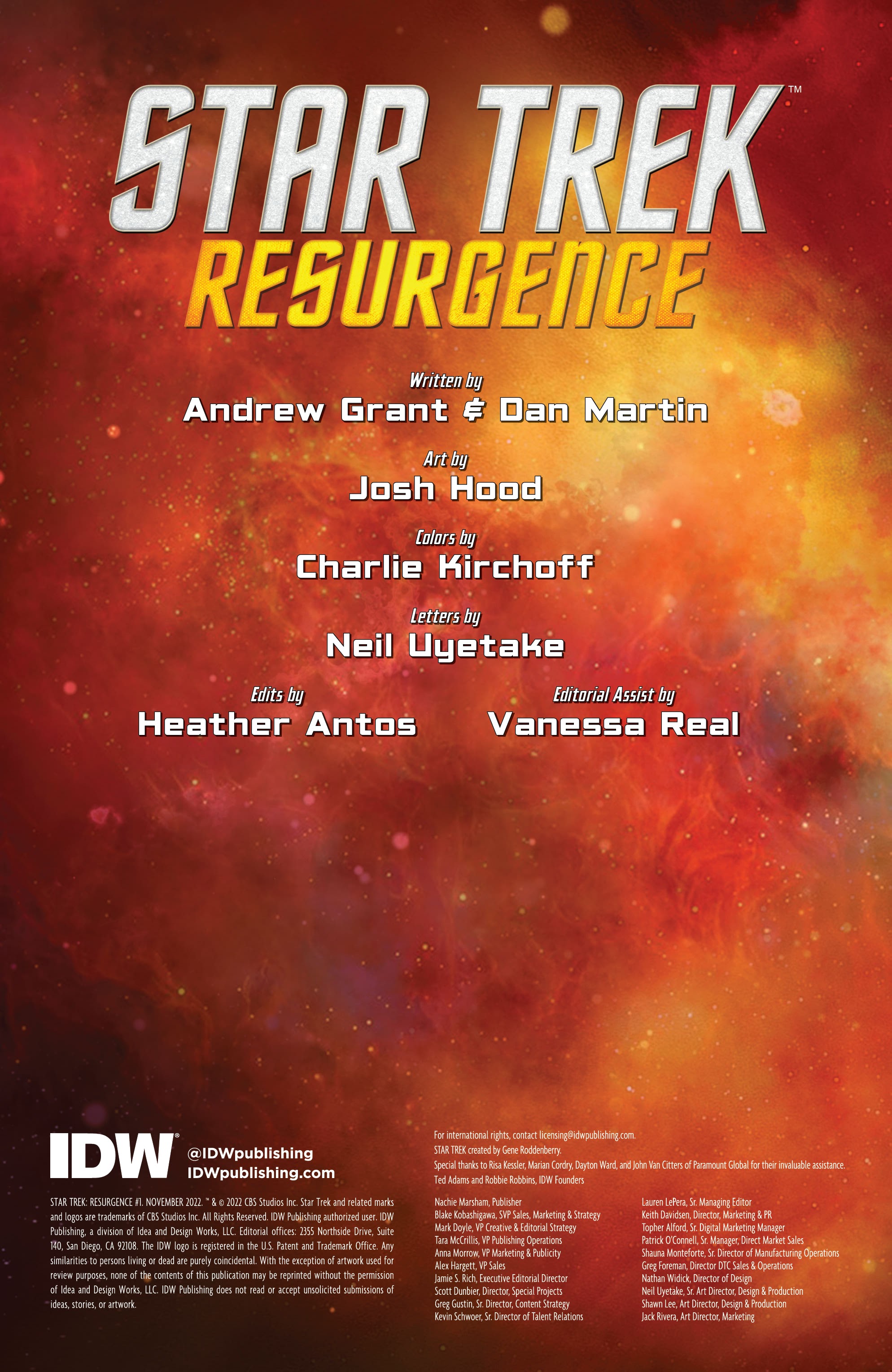 Read online Star Trek: Resurgence comic -  Issue #1 - 2