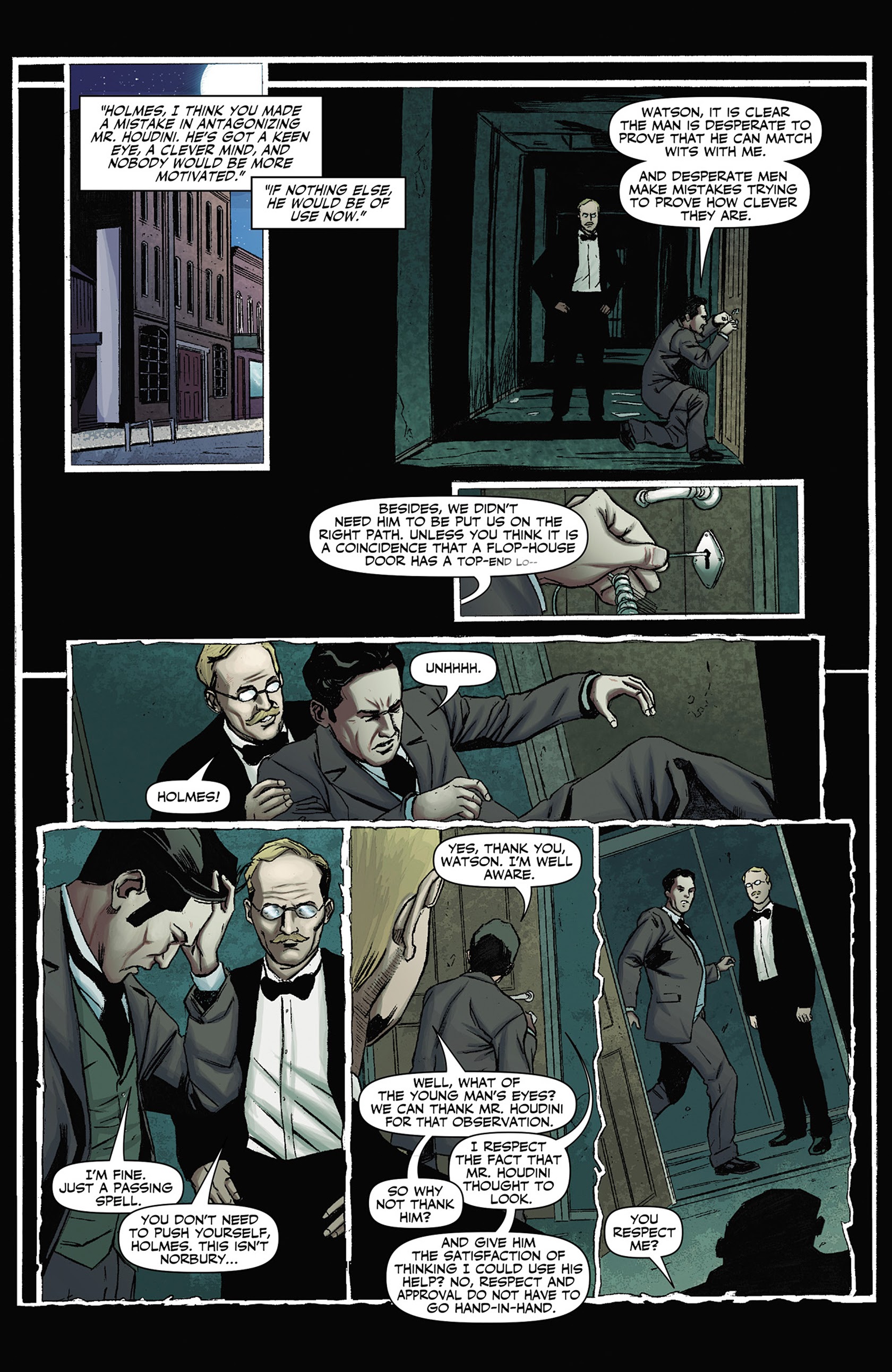 Read online Sherlock Holmes vs. Harry Houdini comic -  Issue #2 - 10