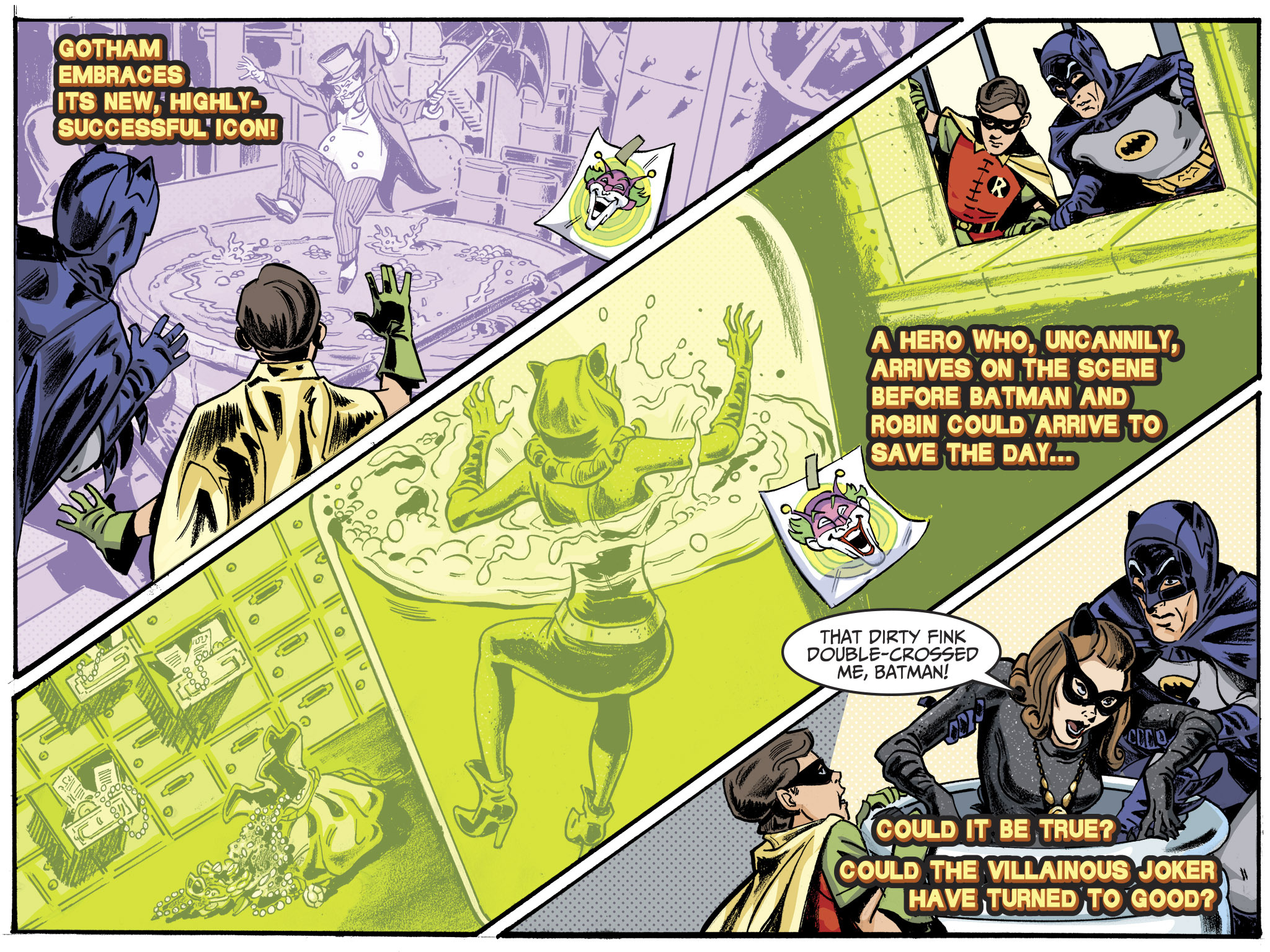 Read online Batman '66 [I] comic -  Issue #52 - 59