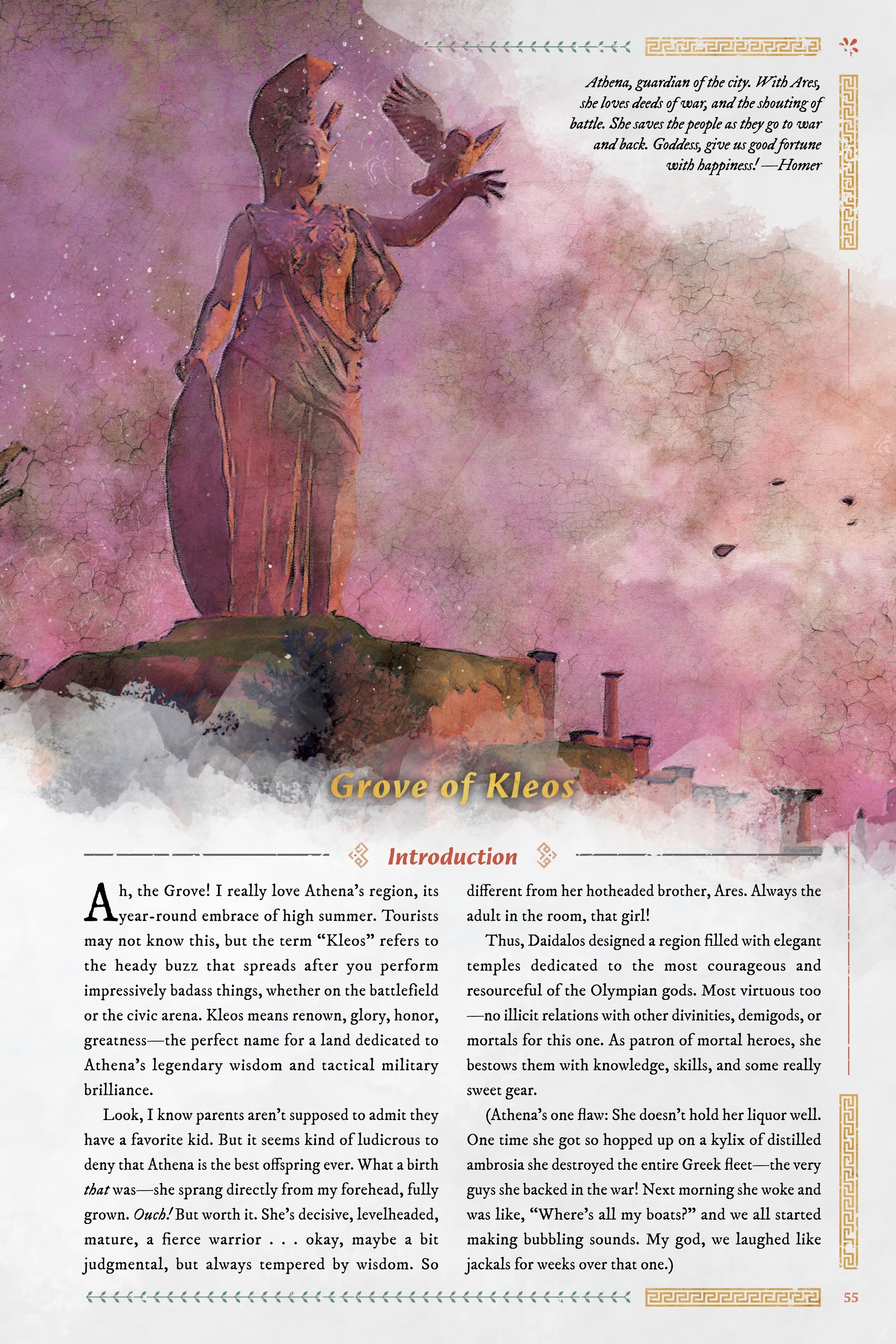 Read online Immortals Fenyx Rising: A Traveler's Guide to the Golden Isle comic -  Issue # TPB - 55