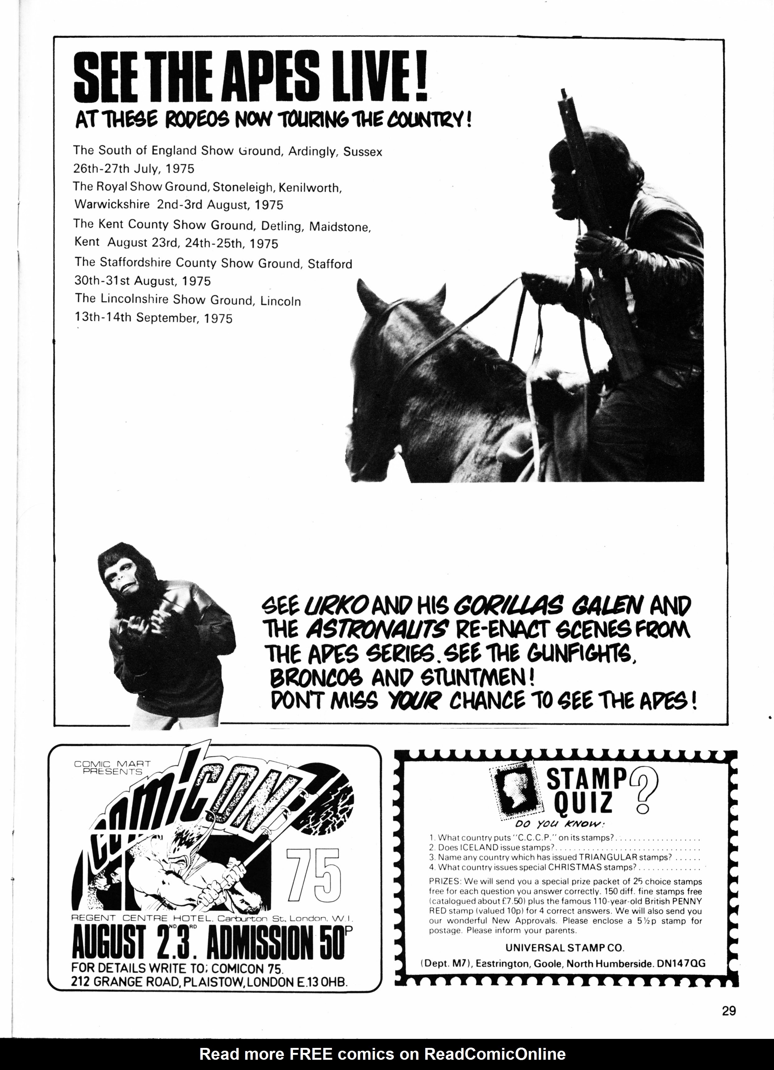 Read online Planet of the Apes (1974) comic -  Issue #40 - 29