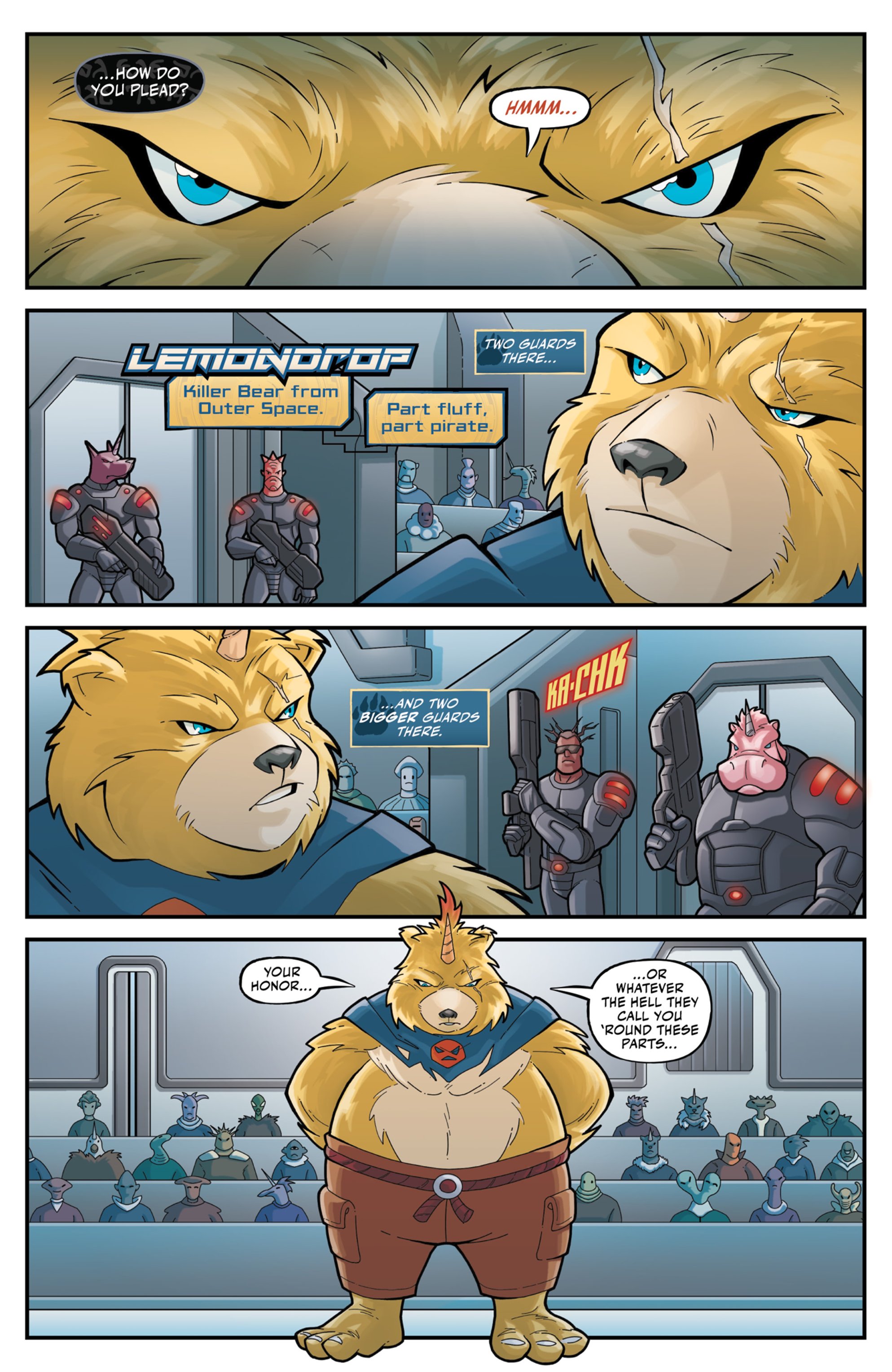 Read online Keepers Of The Cosmos comic -  Issue #1 - 4