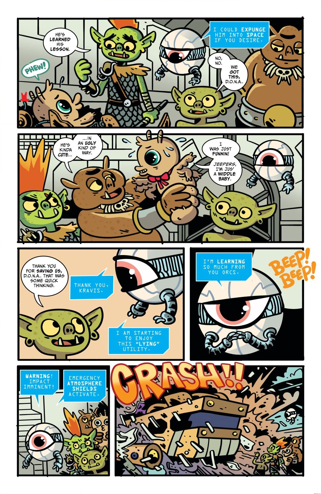 Read online Orcs in Space comic -  Issue # TPB - 90