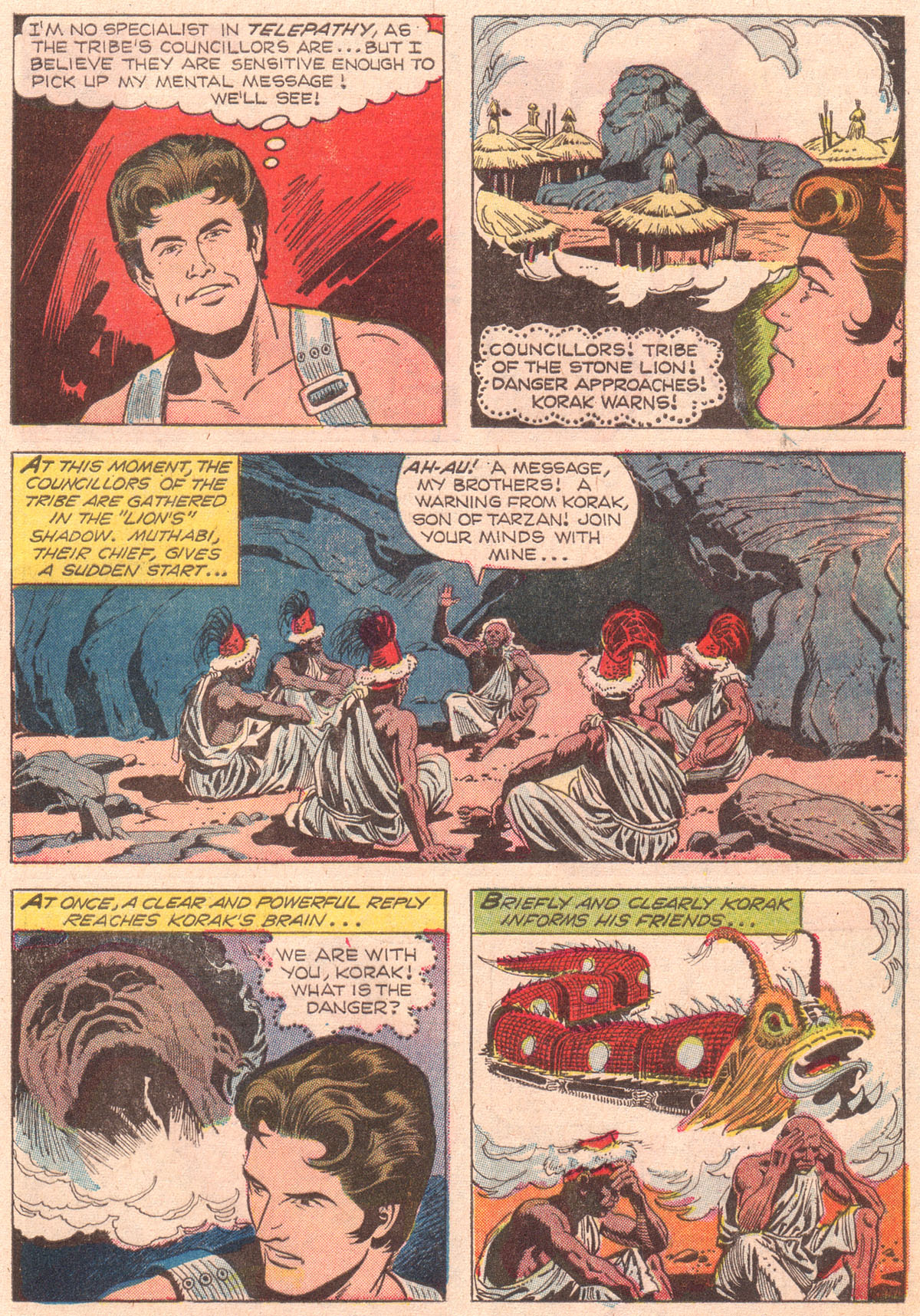 Read online Korak, Son of Tarzan (1964) comic -  Issue #22 - 9