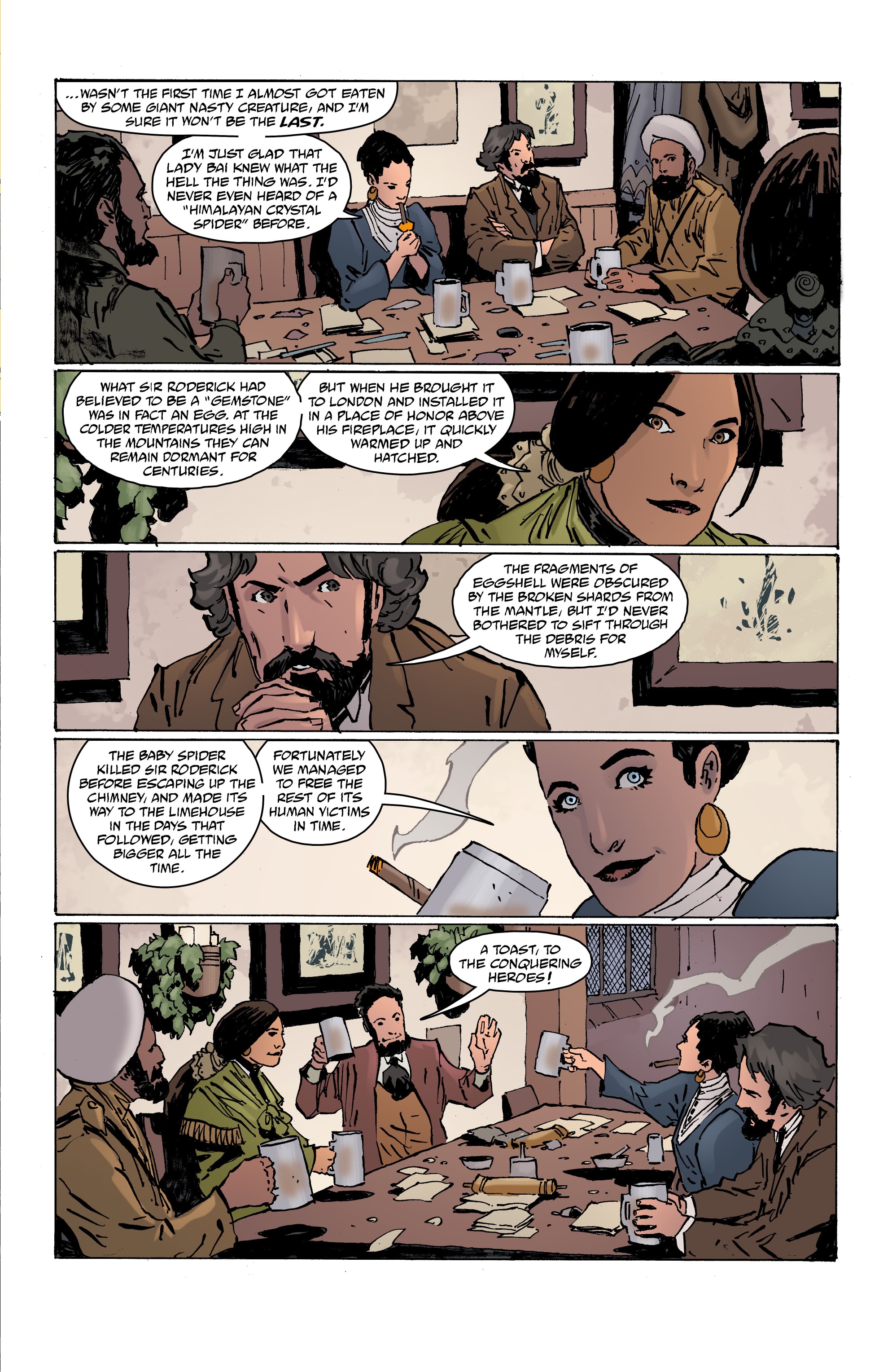 Read online Hellboy: The Silver Lantern Club comic -  Issue #2 - 21