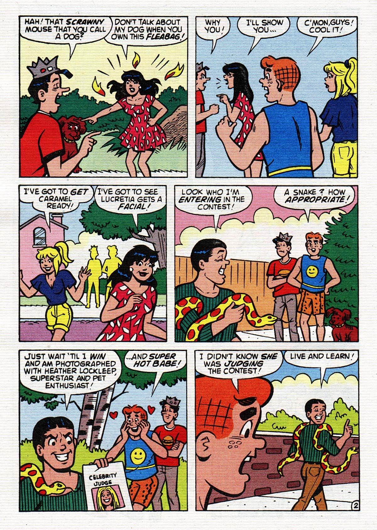 Read online Archie's Double Digest Magazine comic -  Issue #154 - 138