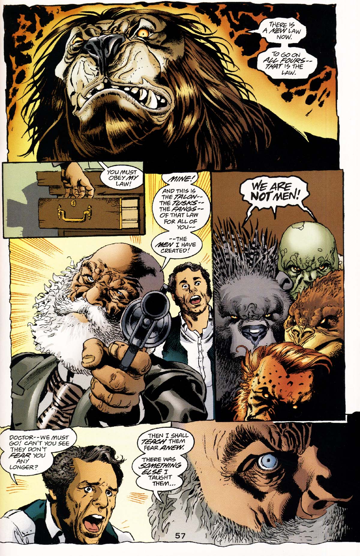 Read online JLA: The Island of Doctor Moreau comic -  Issue # Full - 59
