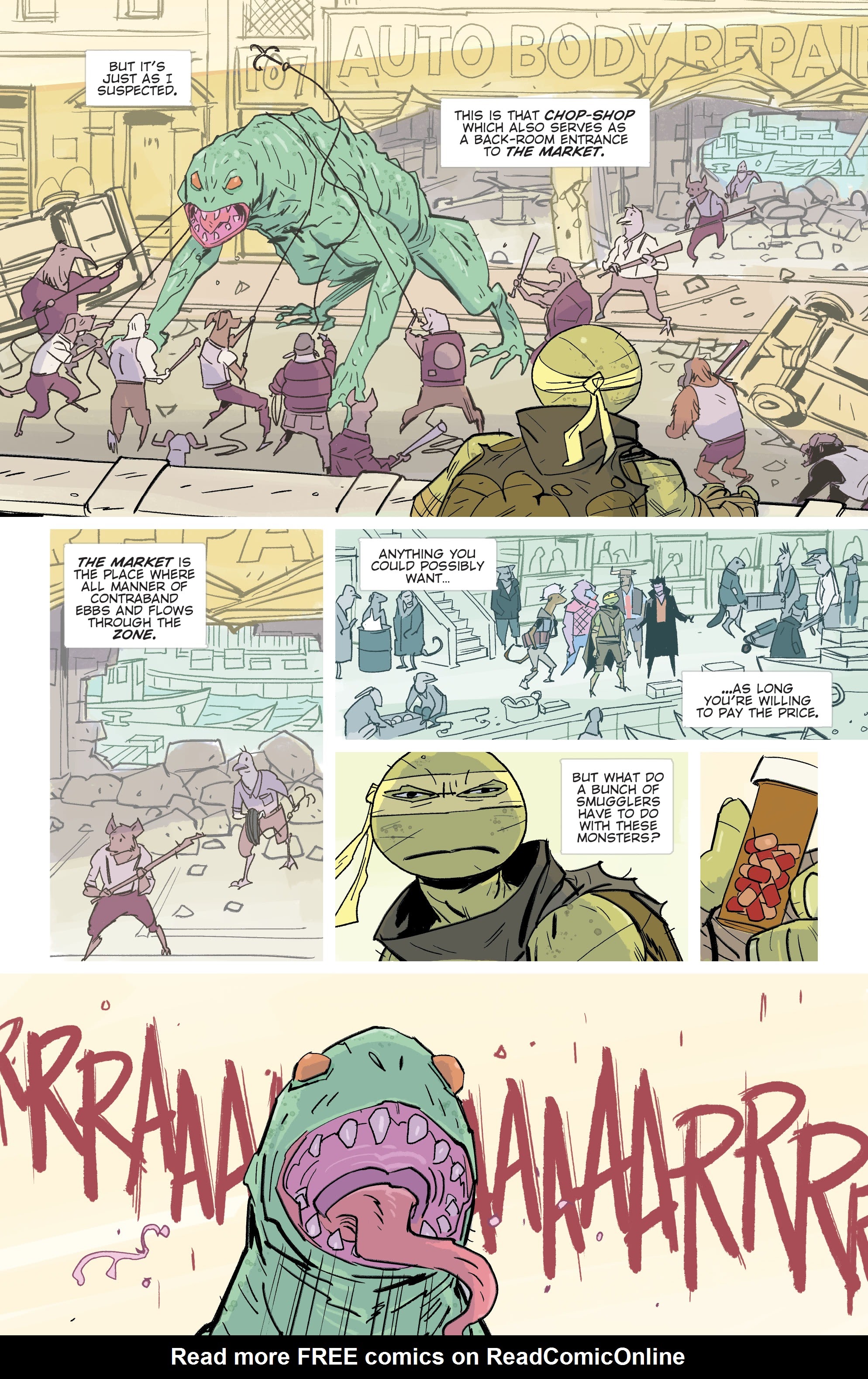 Read online Teenage Mutant Ninja Turtles: Jennika II comic -  Issue #1 - 22