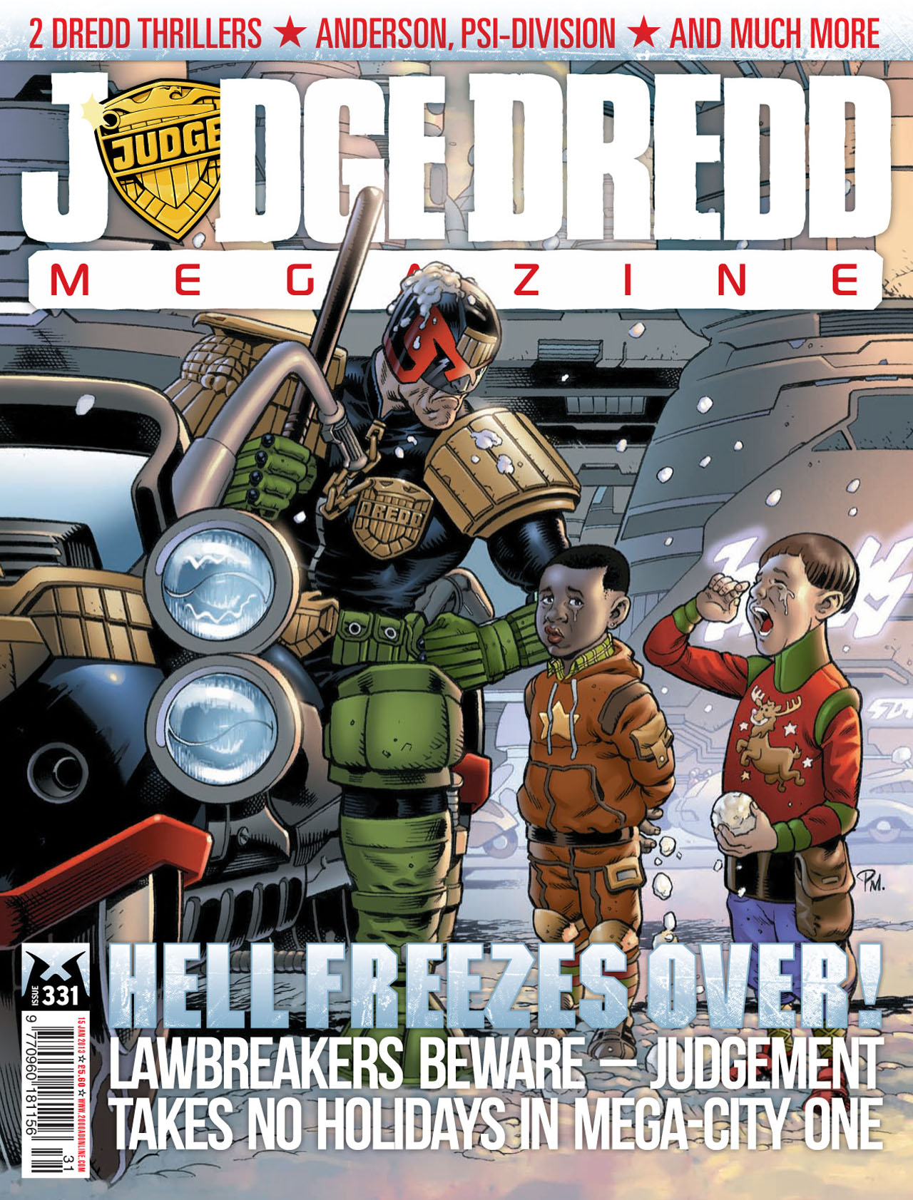 Read online Judge Dredd Megazine (Vol. 5) comic -  Issue #331 - 1