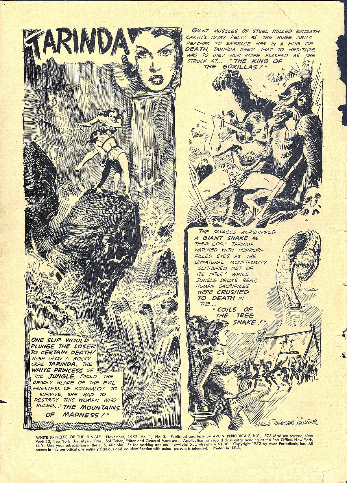 Read online Taanda White Princess of the Jungle comic -  Issue #5 - 3