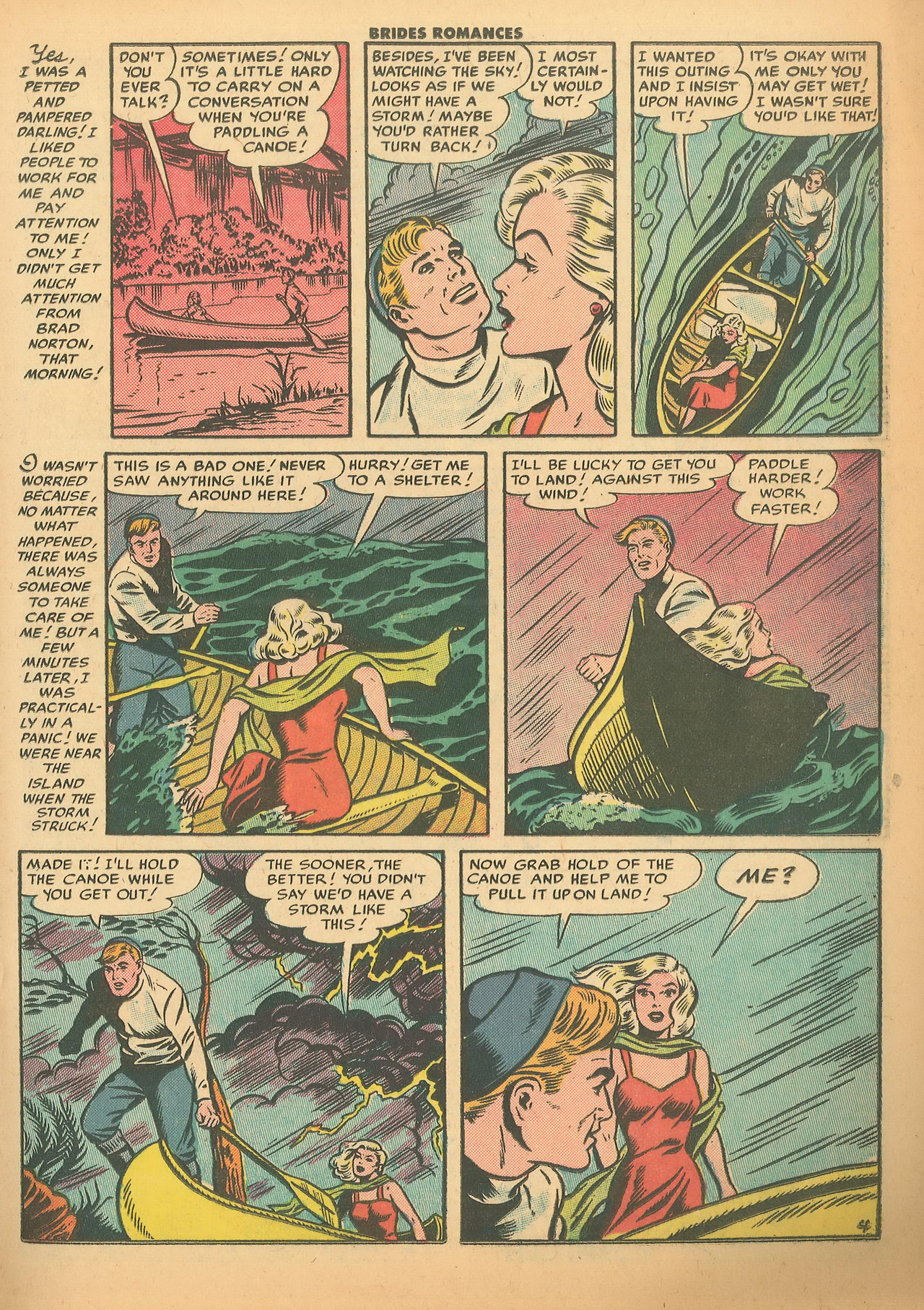 Read online Brides Romances comic -  Issue #15 - 21