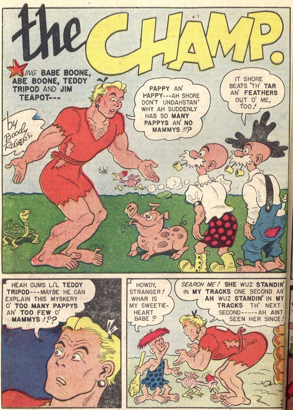 Read online Babe (1948) comic -  Issue #7 - 31