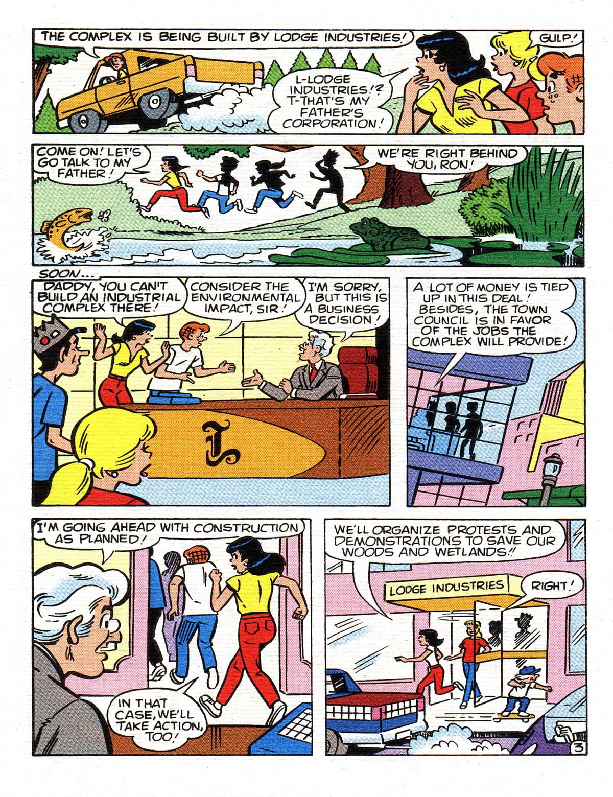 Read online Archie's Double Digest Magazine comic -  Issue #153 - 122