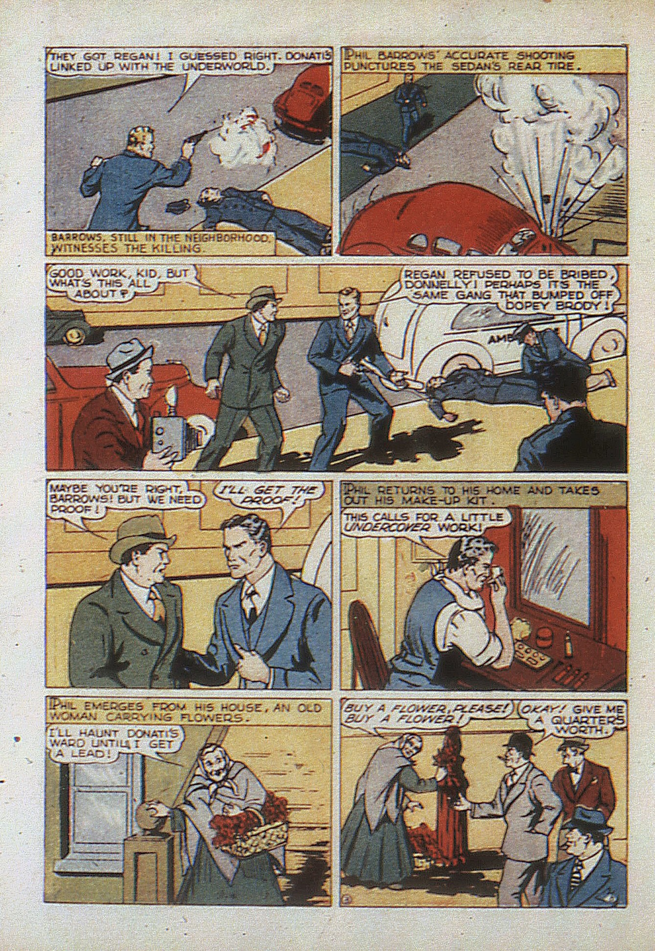 Read online Captain Battle Comics comic -  Issue #1 - 50