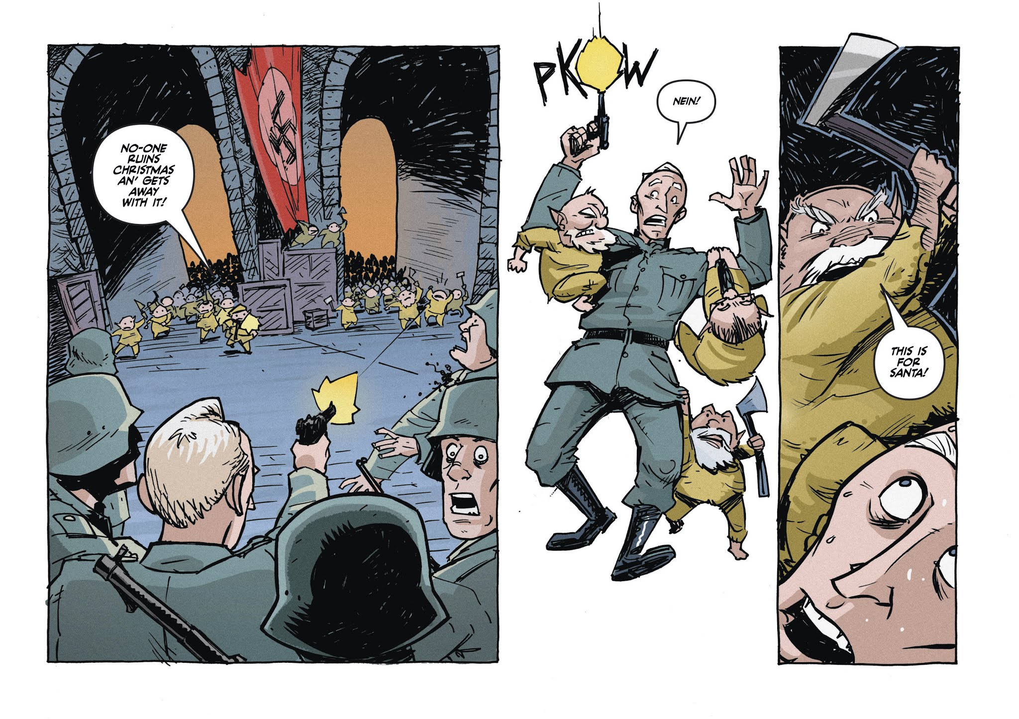Read online Santa Claus vs. The Nazis comic -  Issue # TPB - 61
