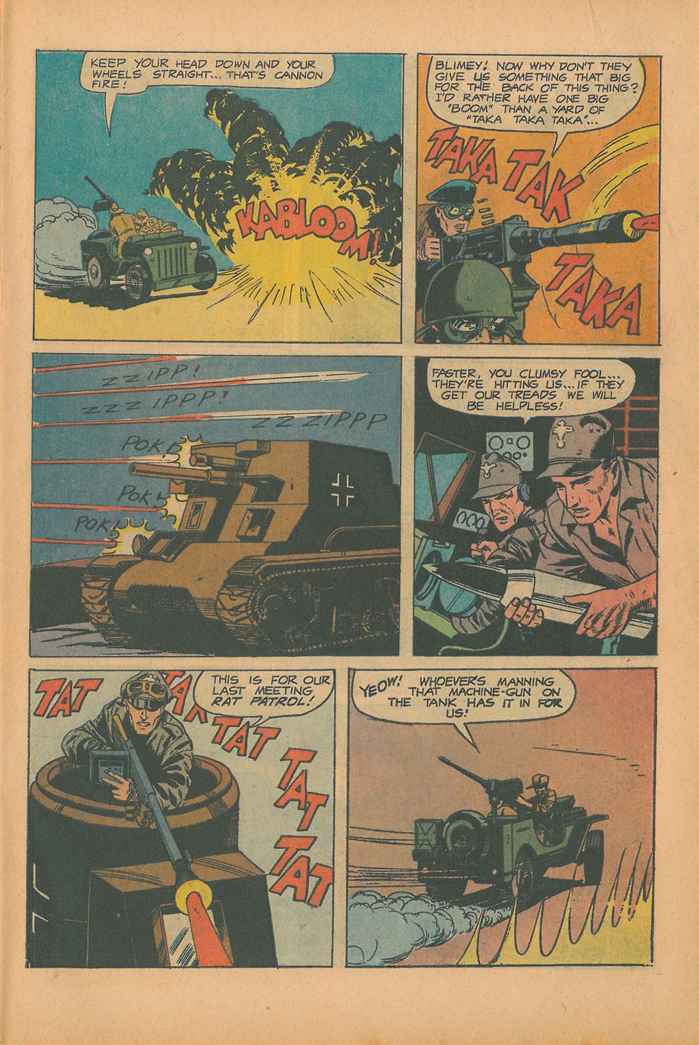 Read online The Rat Patrol comic -  Issue #6 - 29