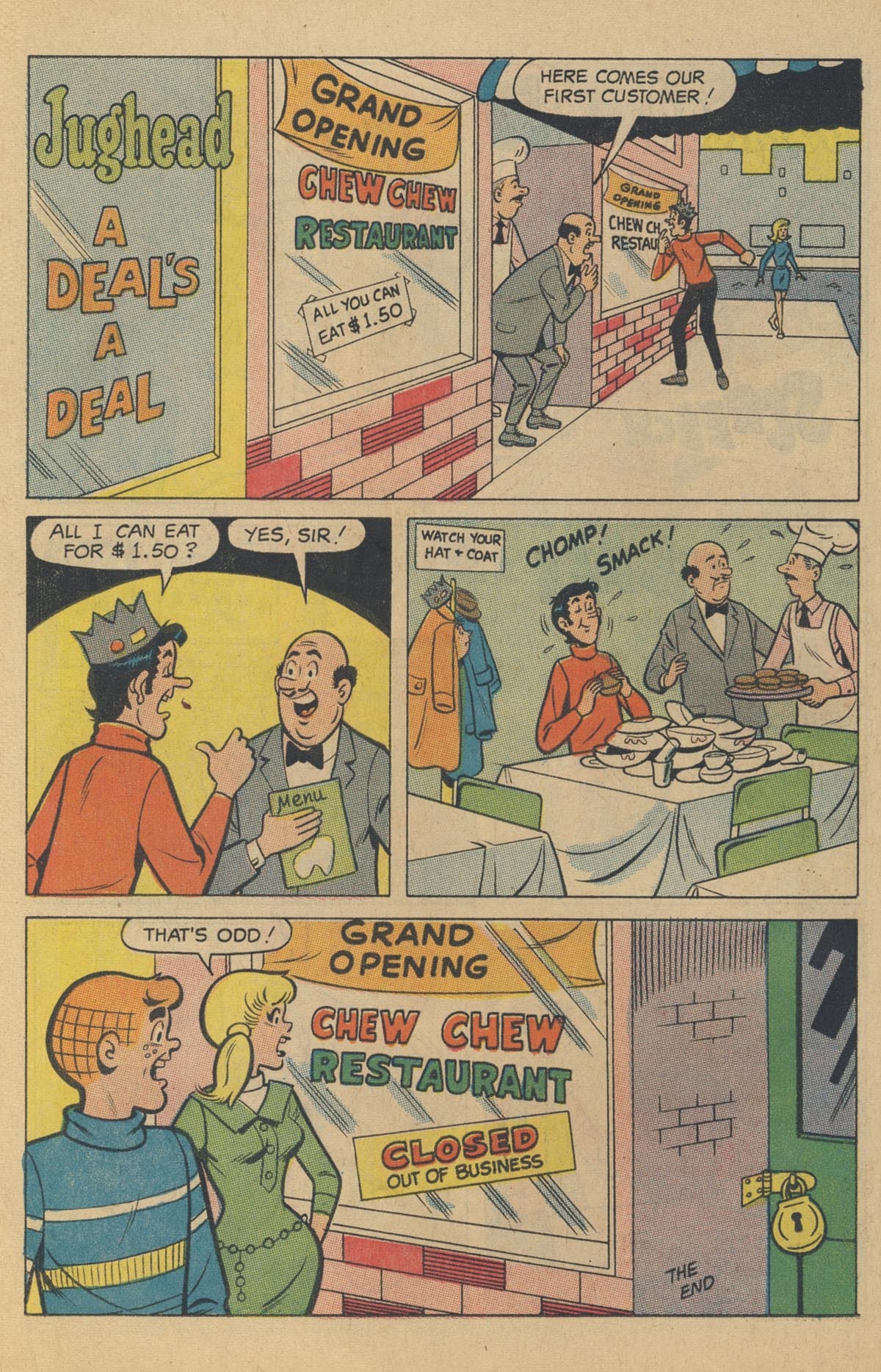Read online Jughead's Jokes comic -  Issue #11 - 10