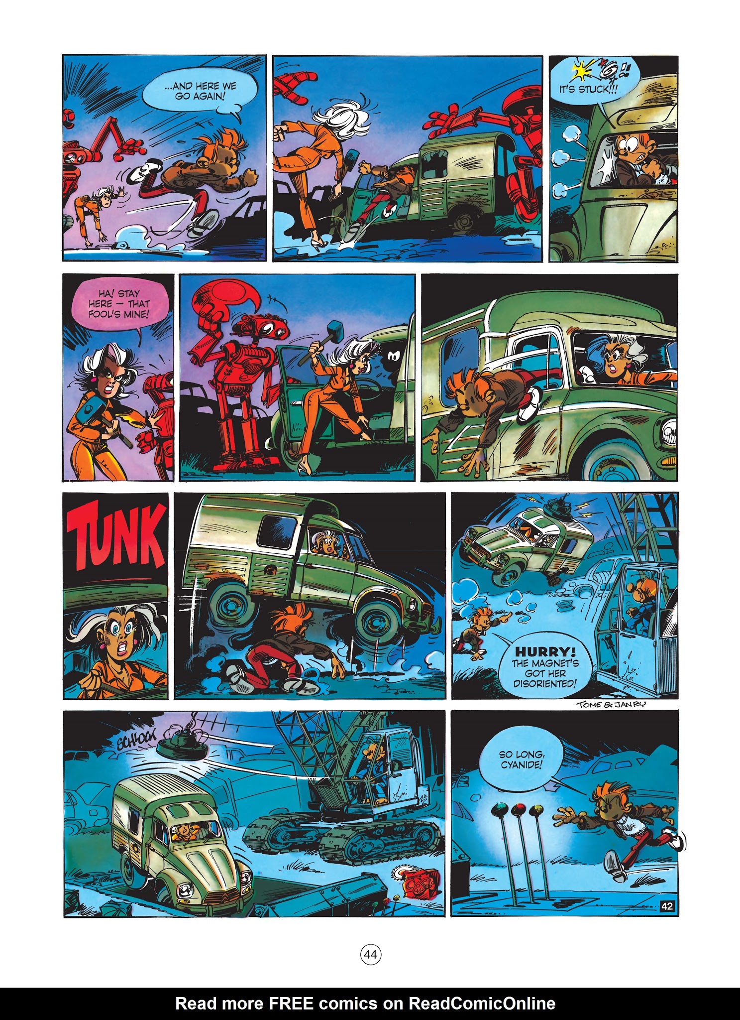 Read online Spirou & Fantasio (2009) comic -  Issue #12 - 45