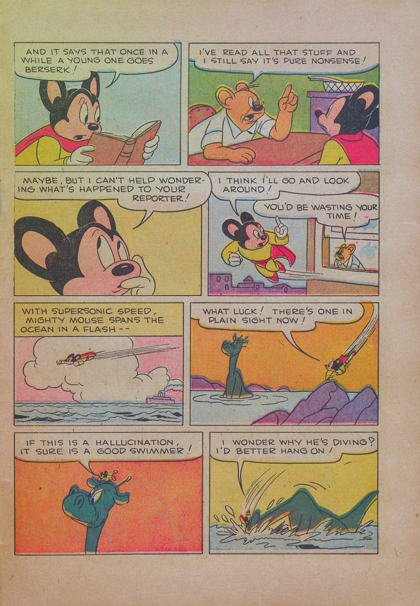 Read online Paul Terry's Mighty Mouse Comics comic -  Issue #34 - 29