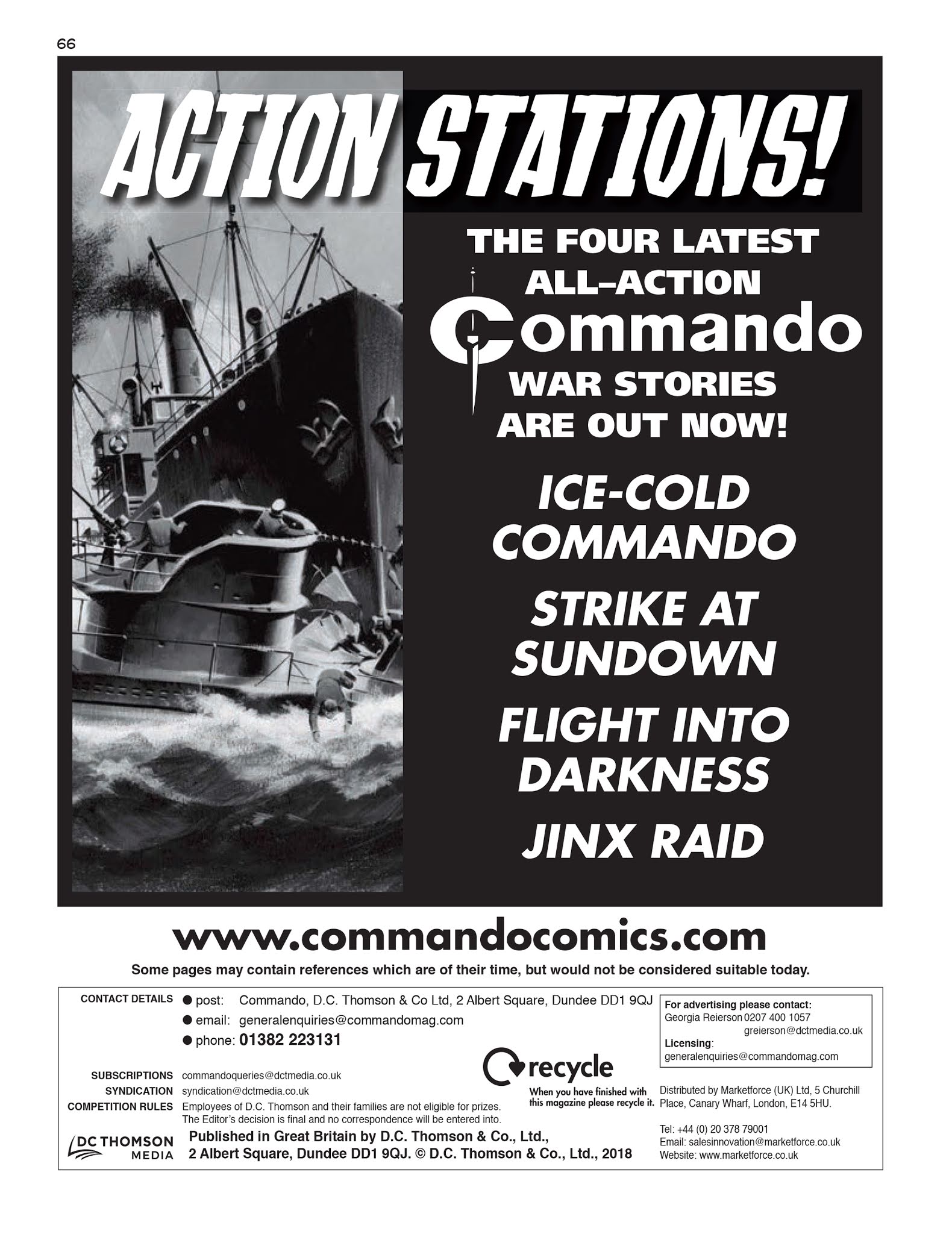 Read online Commando: For Action and Adventure comic -  Issue #5188 - 65