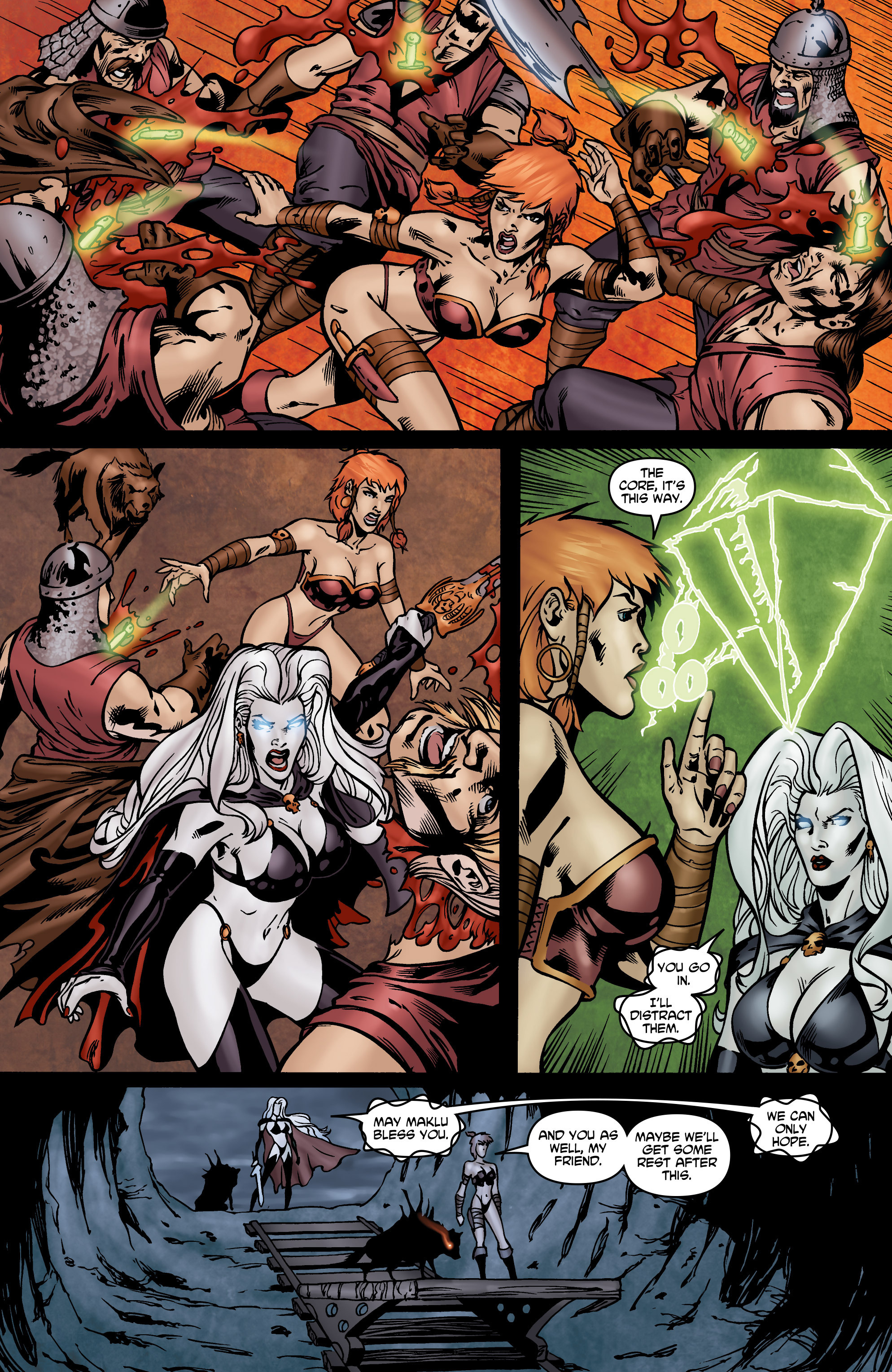 Read online Lady Death Origins comic -  Issue #7 - 7