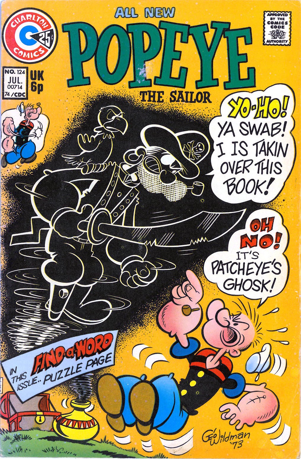 Read online Popeye (1948) comic -  Issue #124 - 1