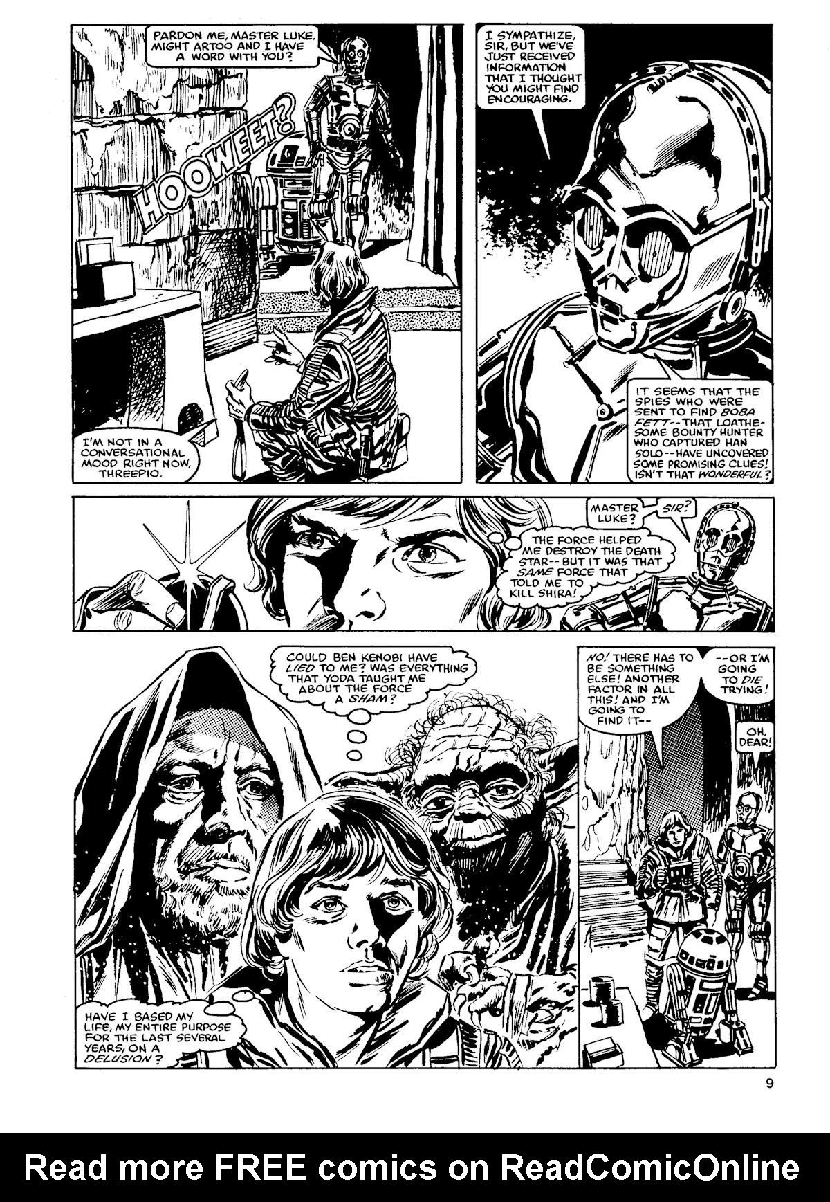 Read online Star Wars Weekly comic -  Issue #162 - 9
