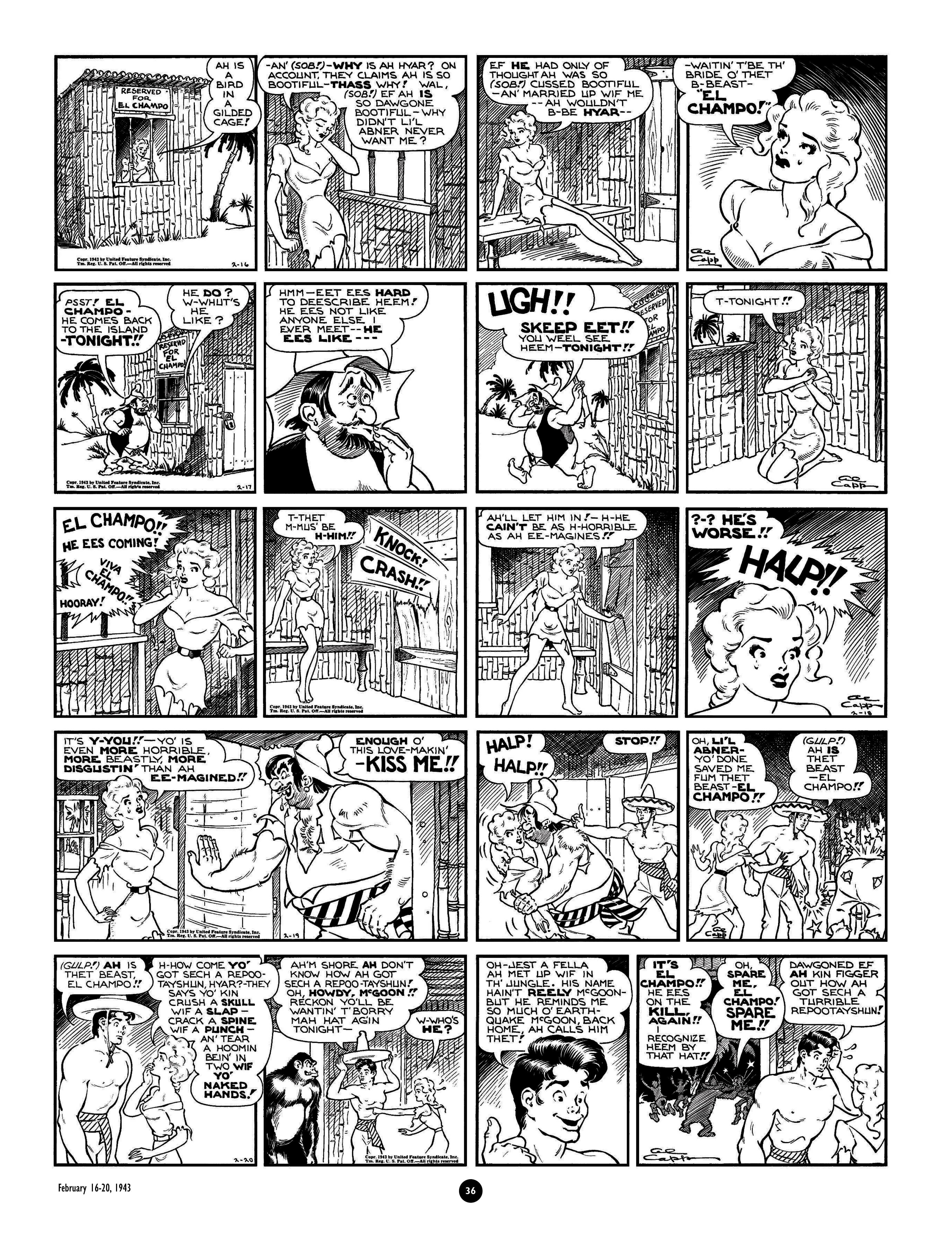 Read online Al Capp's Li'l Abner Complete Daily & Color Sunday Comics comic -  Issue # TPB 5 (Part 1) - 37