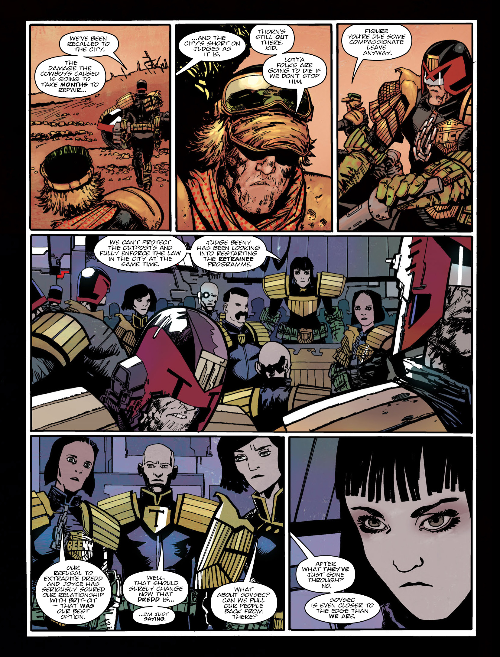Read online Judge Dredd Megazine (Vol. 5) comic -  Issue #371 - 7