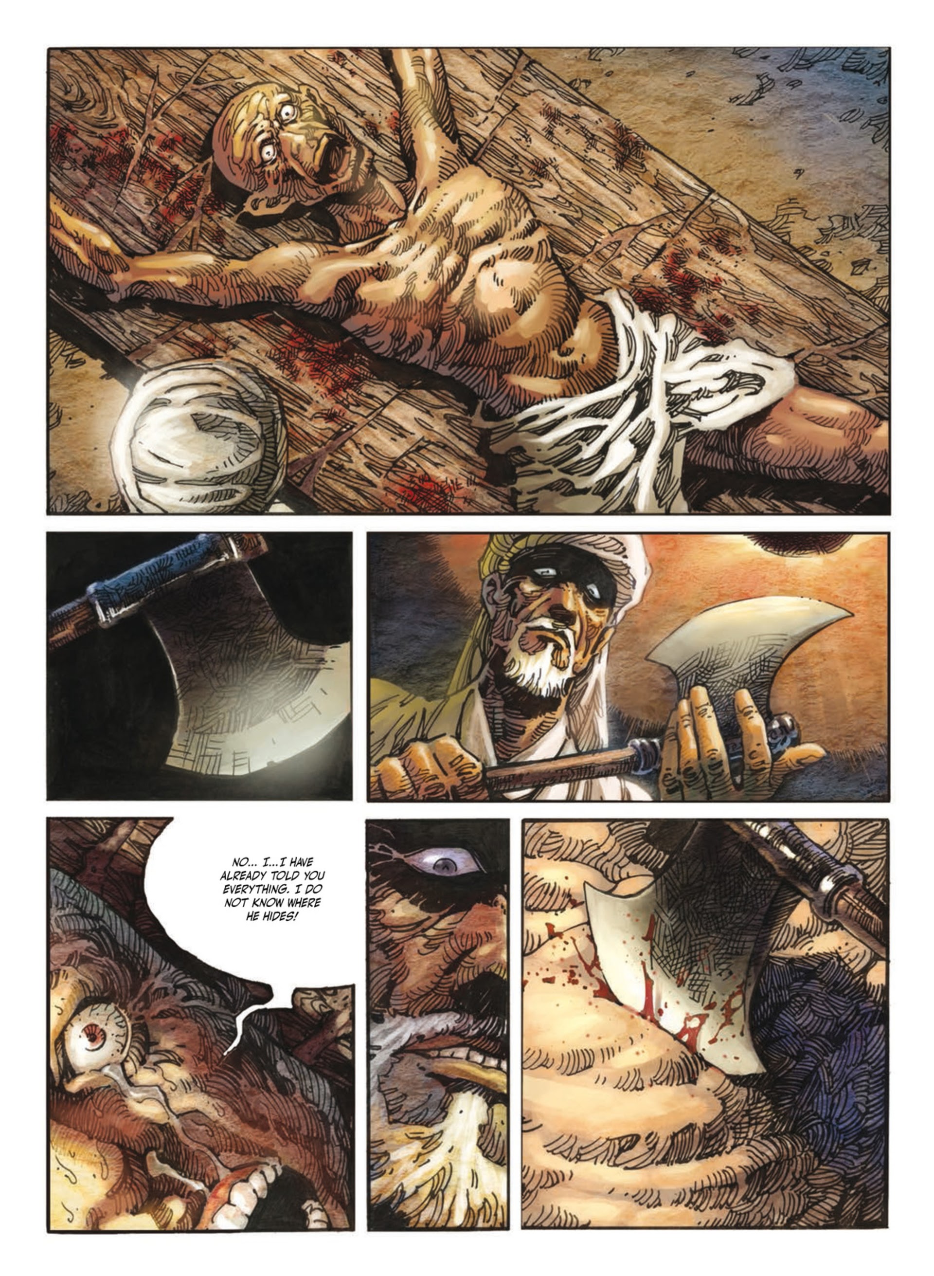 Read online Crusades comic -  Issue #1 - 23