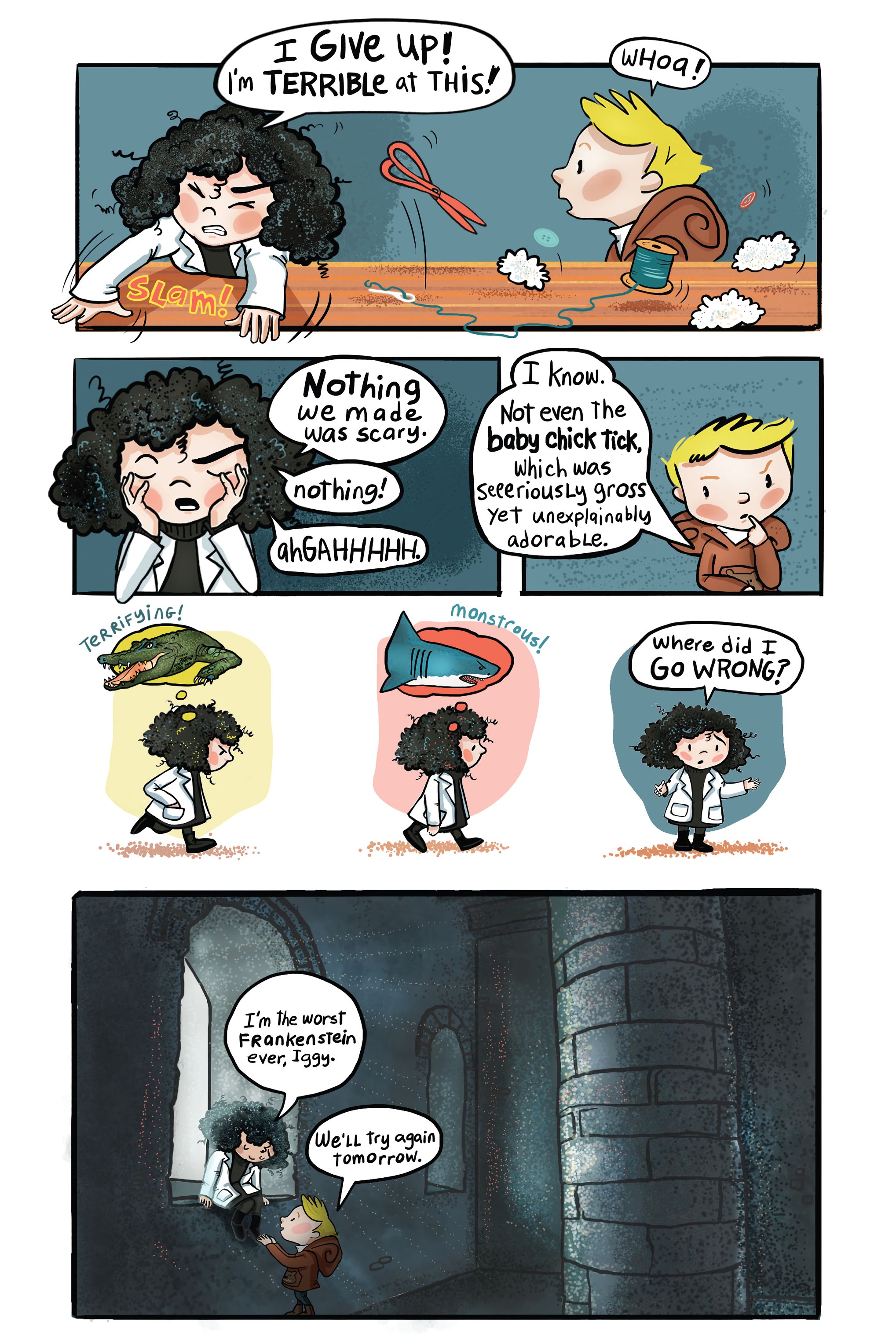 Read online Shelley Frankenstein!: CowPiggy comic -  Issue # TPB (Part 1) - 44