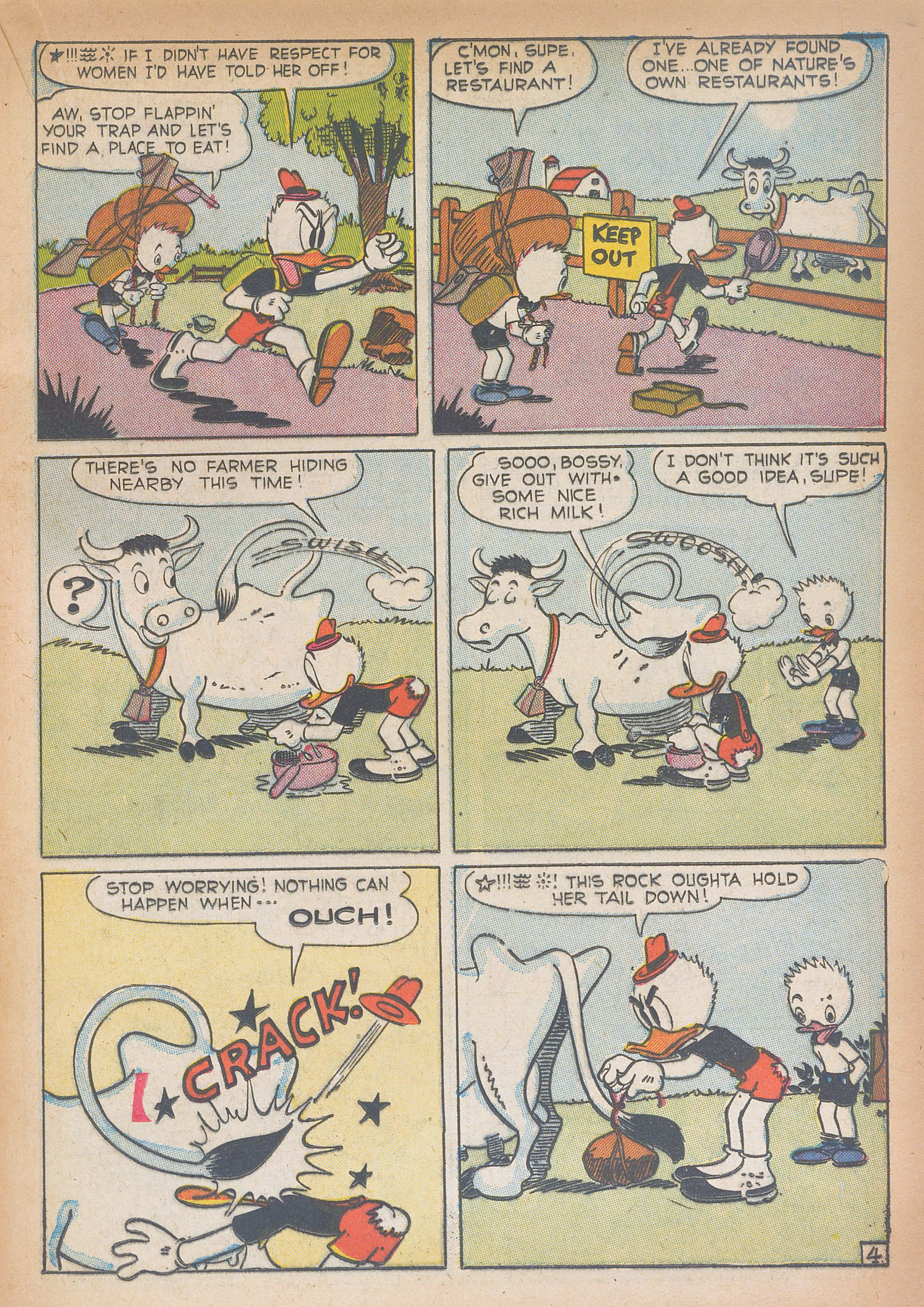 Read online Super Duck Comics comic -  Issue #22 - 23