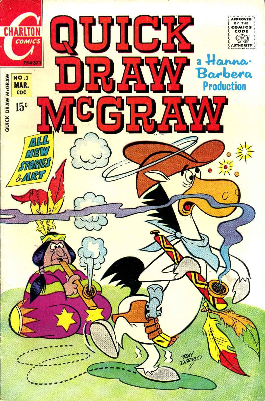 Read online Quick Draw McGraw comic -  Issue #3 - 1