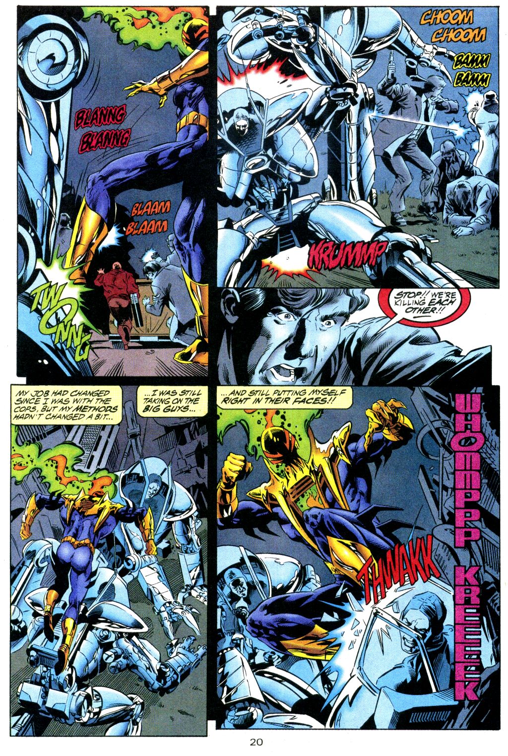 Read online Firebrand comic -  Issue #4 - 21