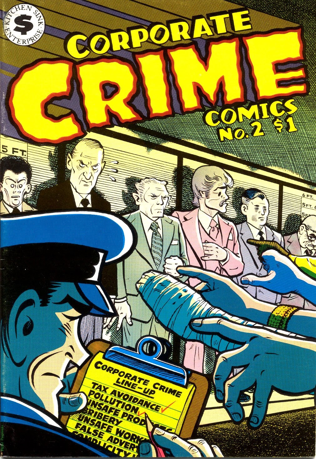 Read online Corporate Crime Comics comic -  Issue #2 - 1