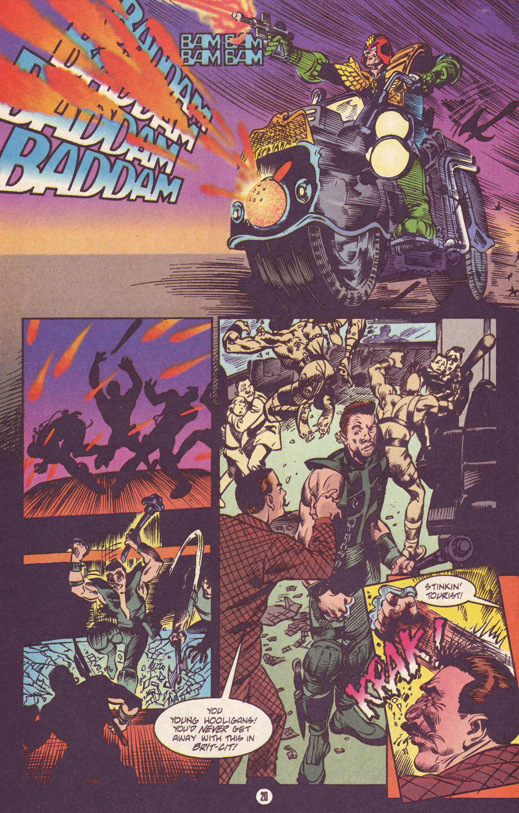 Read online Judge Dredd: Legends of the Law comic -  Issue #1 - 20