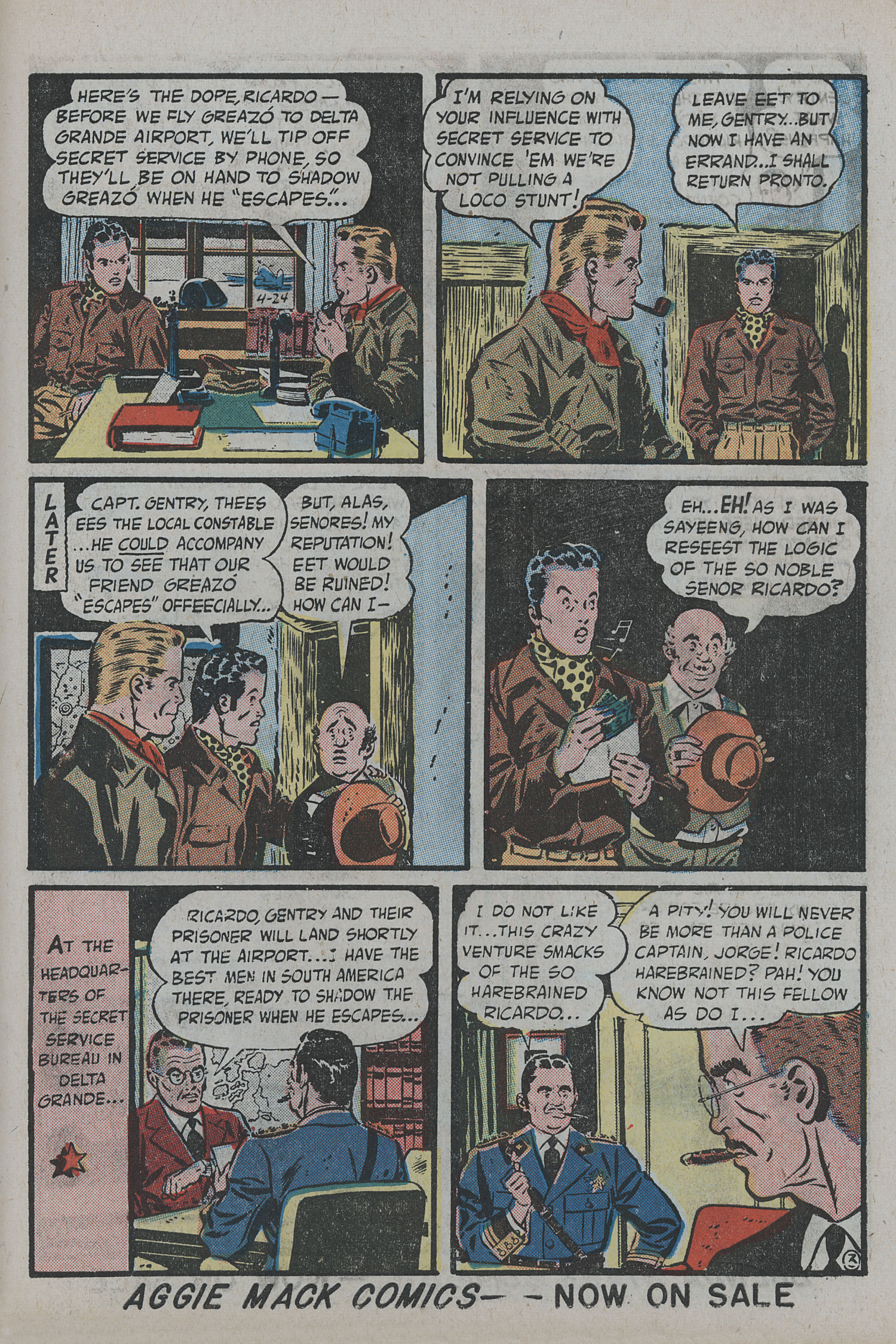 Read online Bruce Gentry comic -  Issue #1 - 23