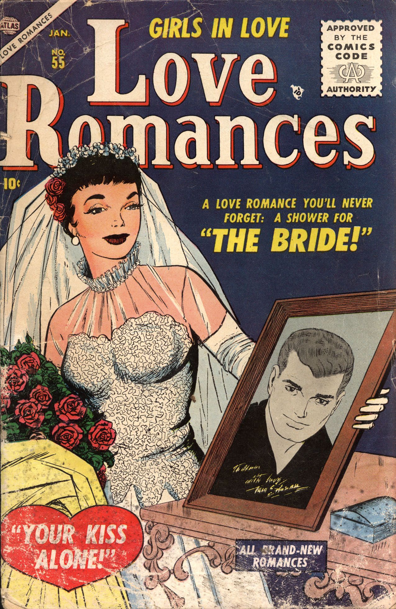 Read online Love Romances comic -  Issue #55 - 1