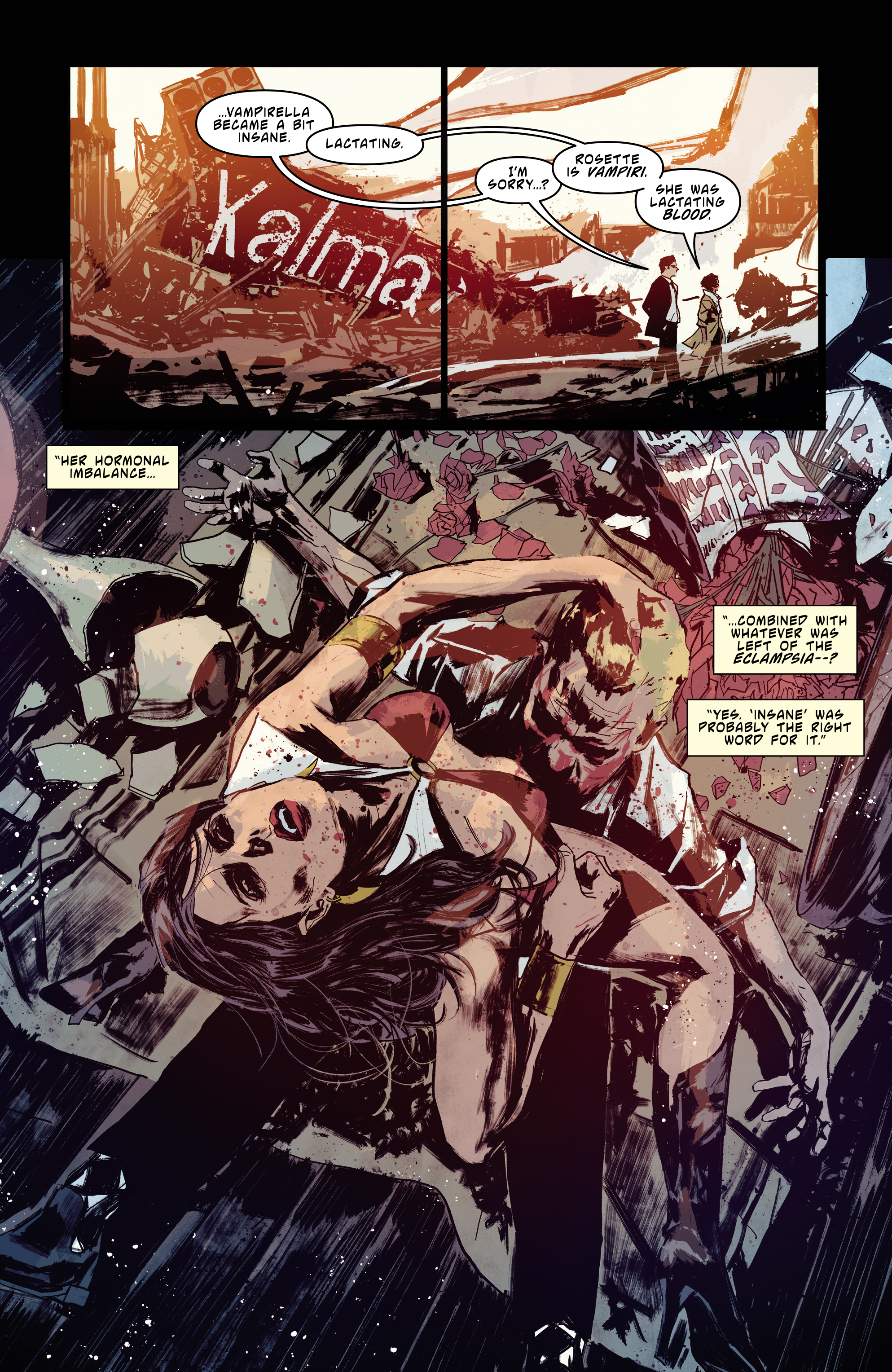 Read online Vampirella/Dracula: Rage comic -  Issue #2 - 13