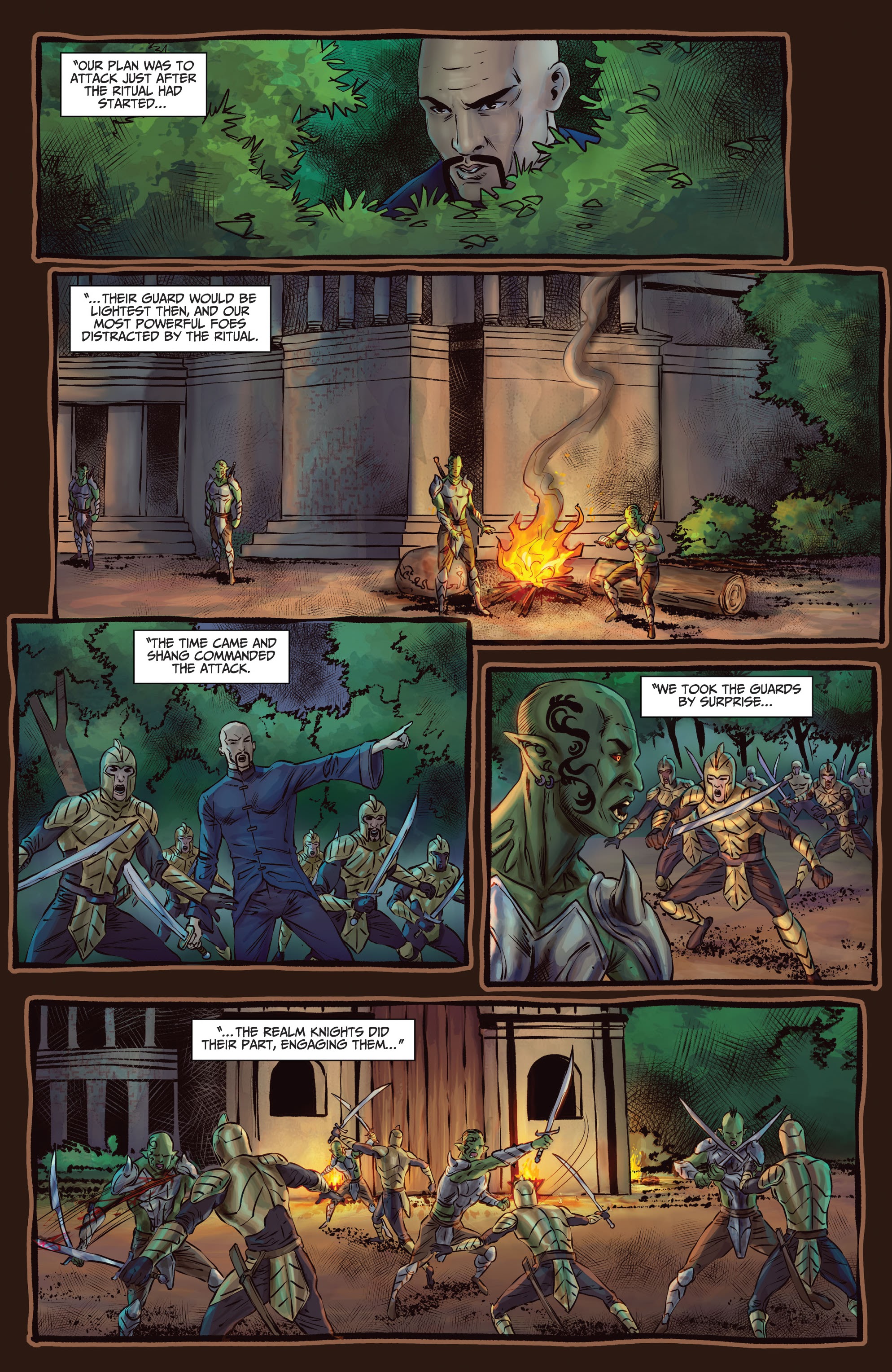 Read online Myths & Legends Quarterly: Prophecy comic -  Issue # Full - 42