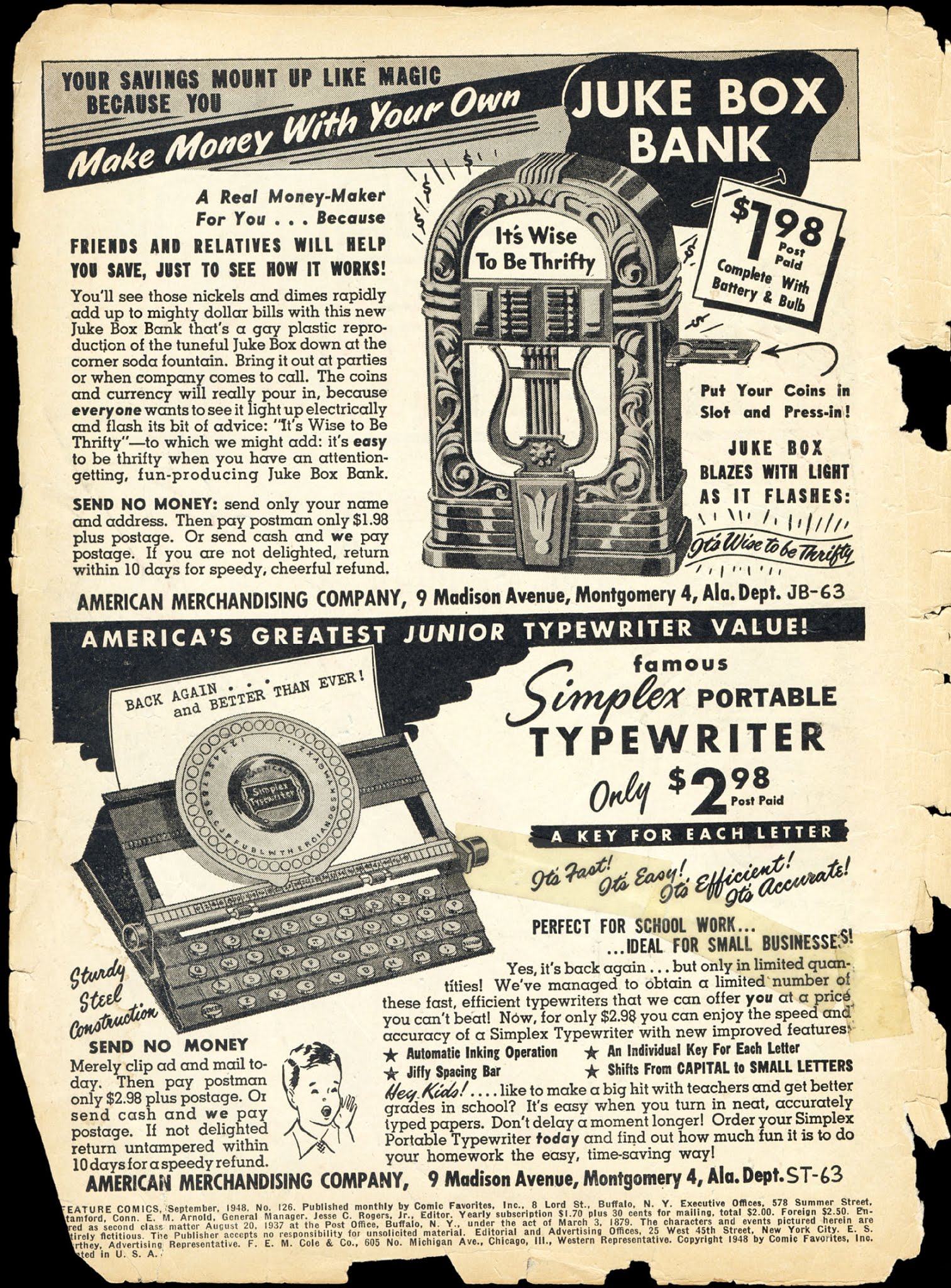 Read online Feature Comics comic -  Issue #126 - 2
