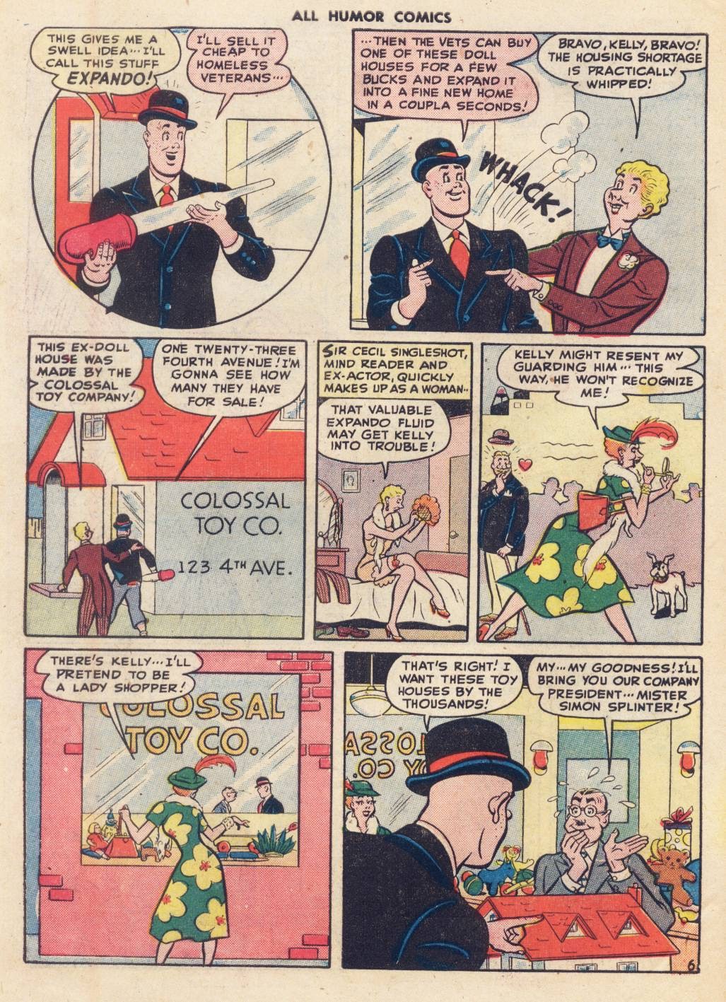 Read online All Humor Comics comic -  Issue #8 - 8