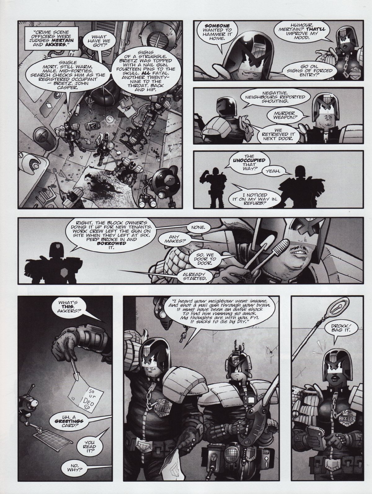 Read online Judge Dredd Megazine (Vol. 5) comic -  Issue #248 - 58