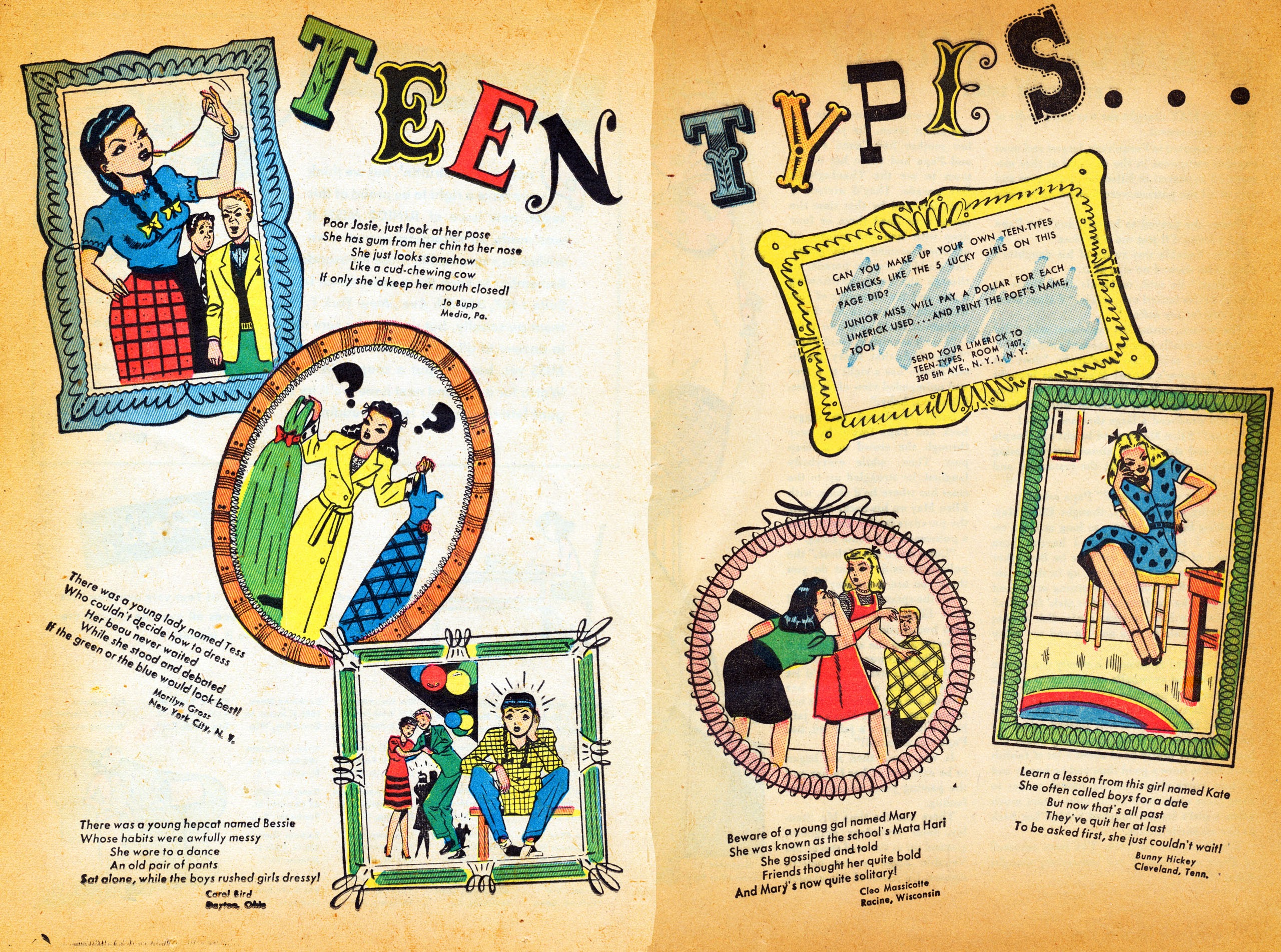 Read online Junior Miss (1947) comic -  Issue #25 - 22